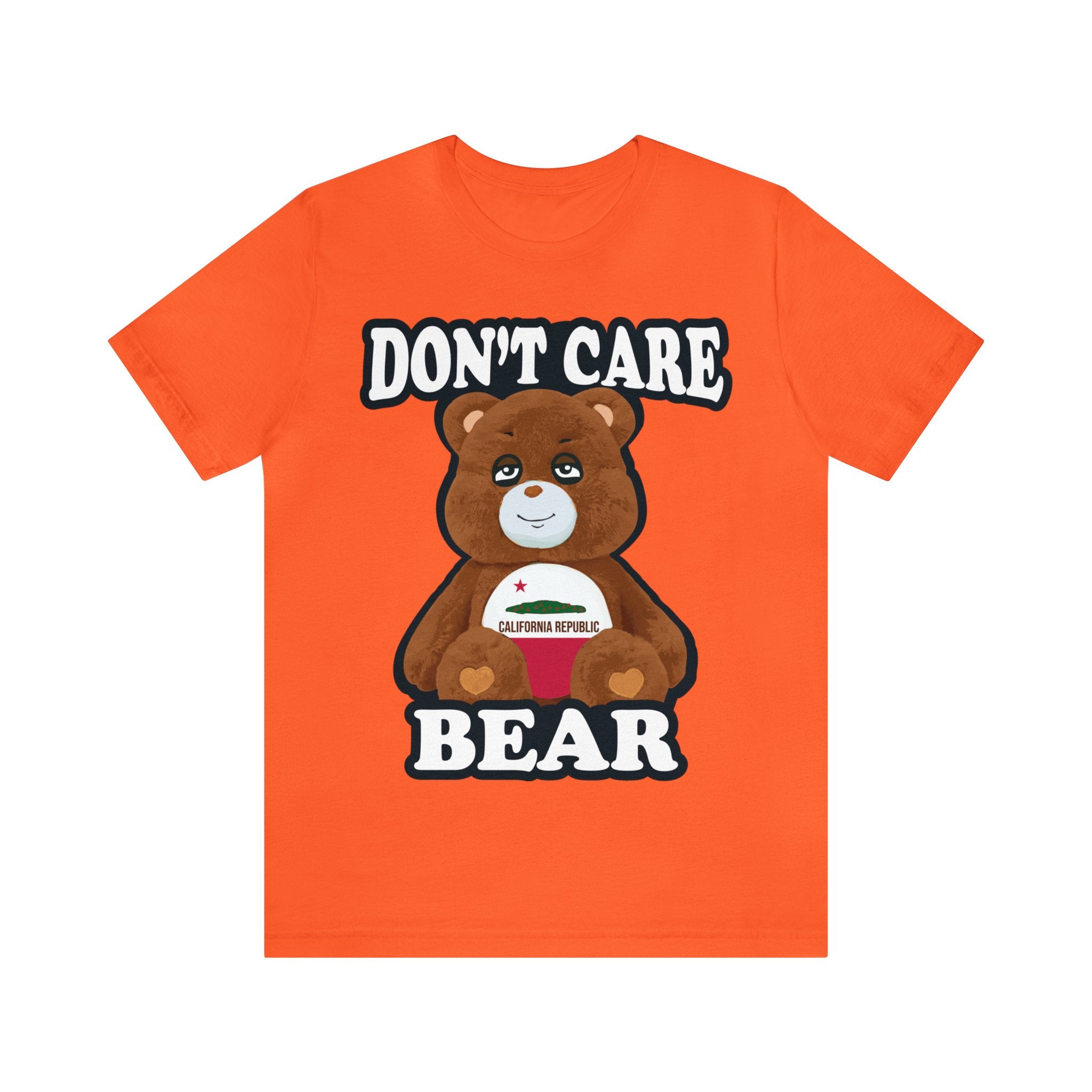 Don't Care Bear (CA) - Black Outline