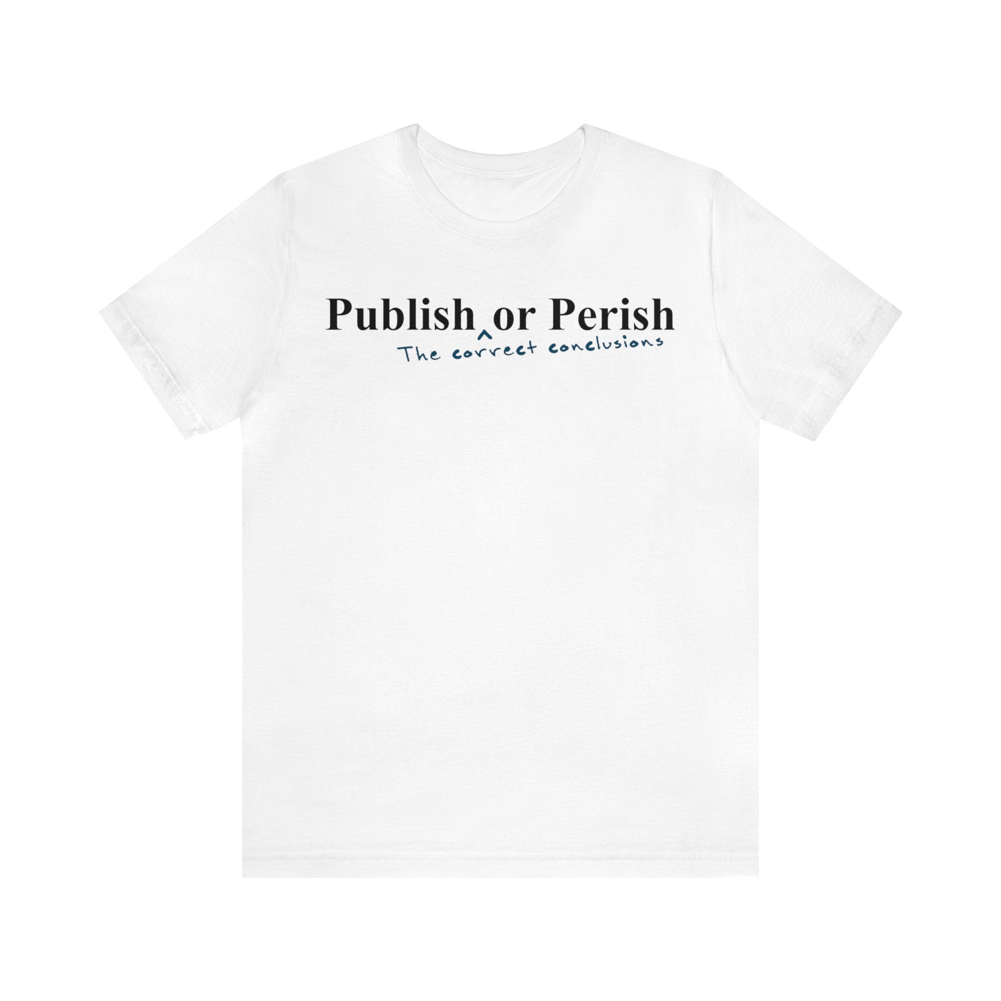 Publish _the correct conclusions_ or Perish