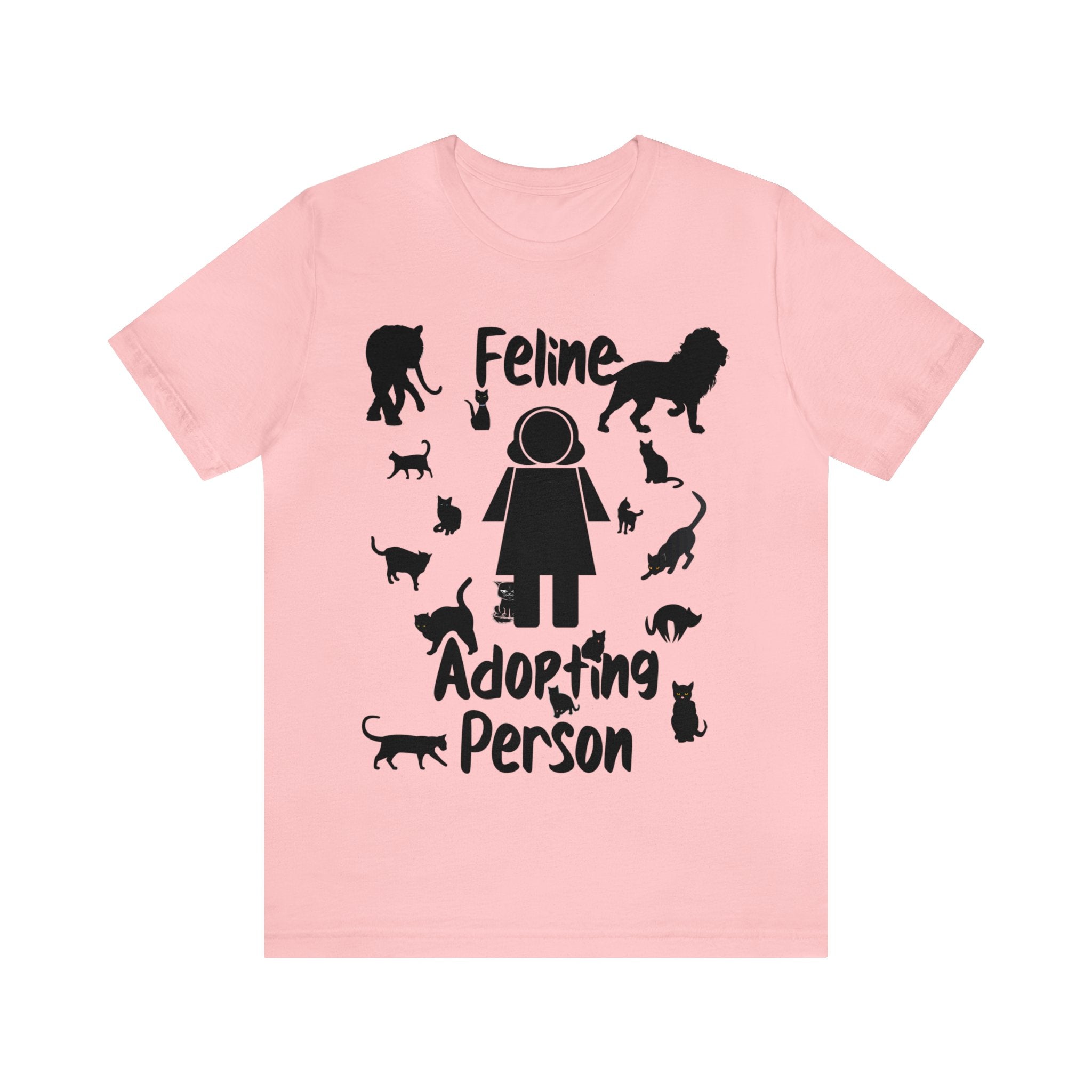 Feline Adopting Person