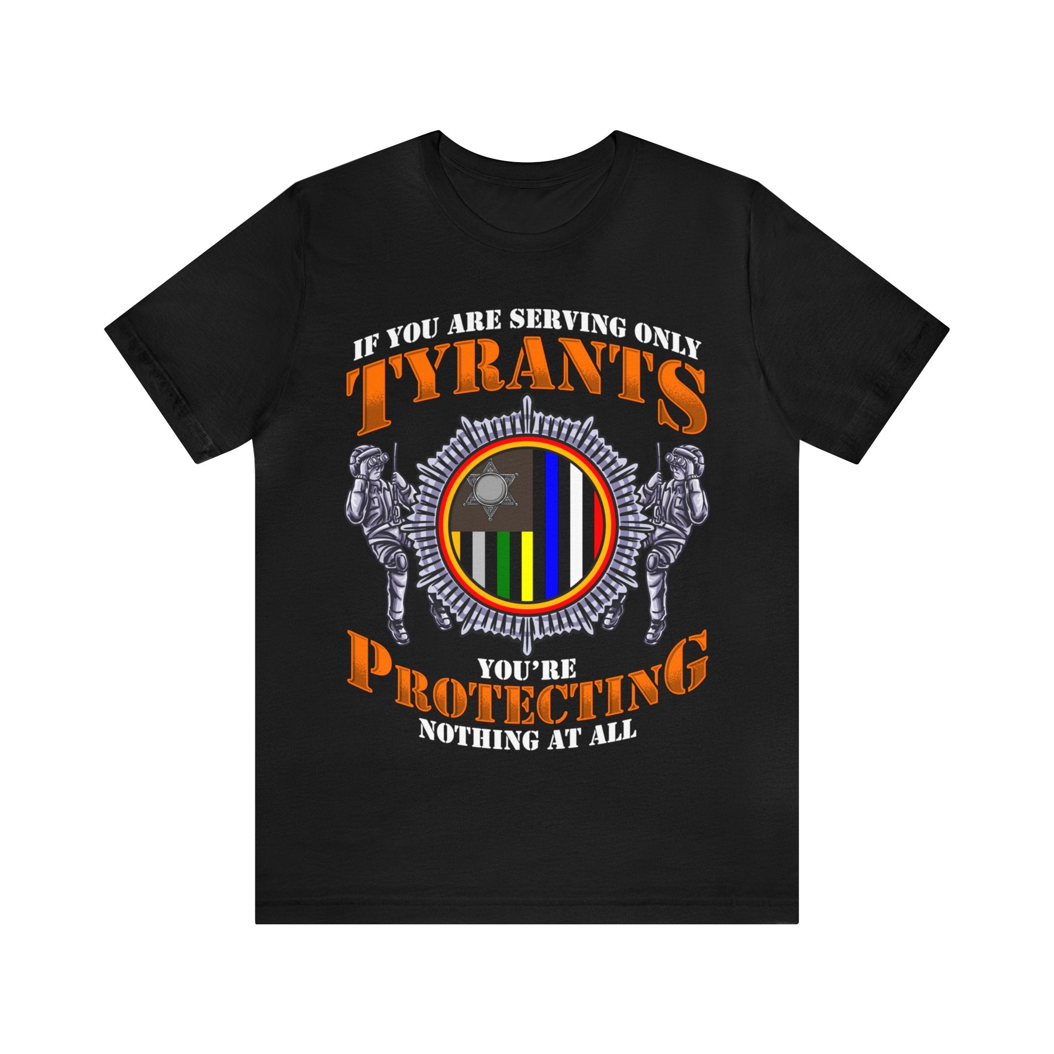 Thin Search & Rescue Line Tee - Tyrants/Protecting