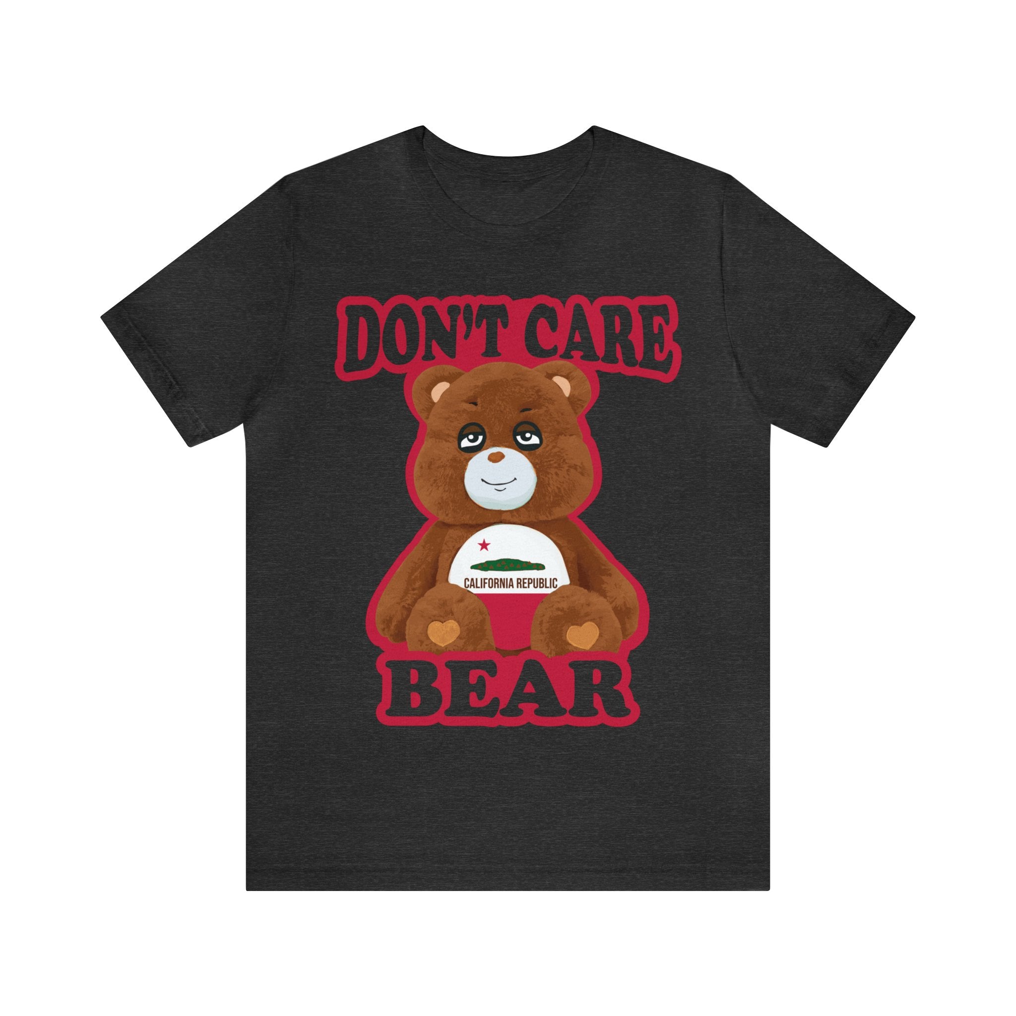 Don't Care Bear (CA) - Red Outline
