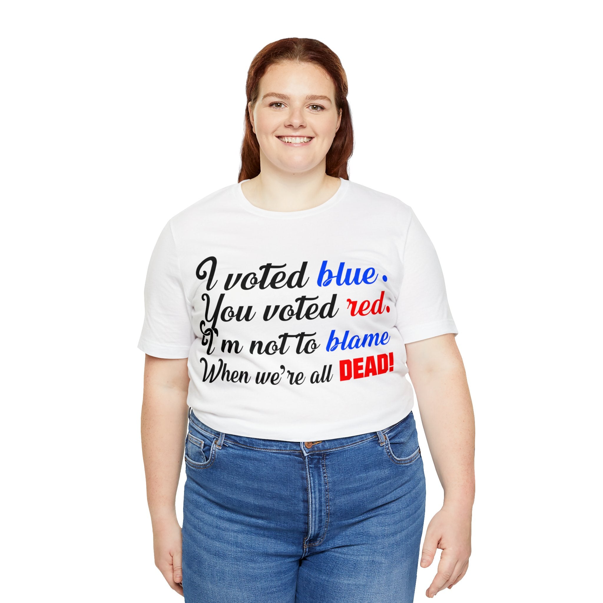 Voted Blue & Red Poem - Democrat