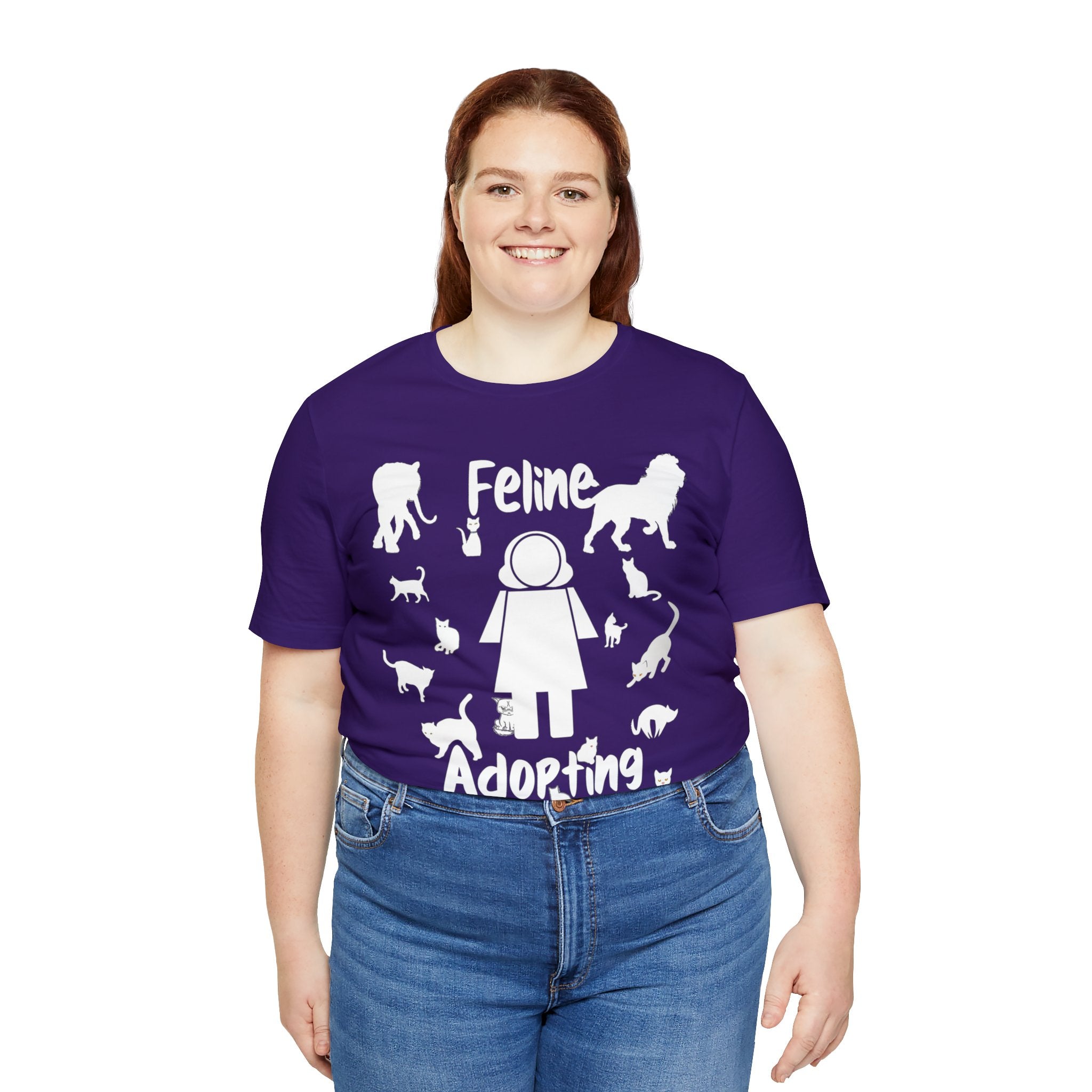 Feline Adopting Person