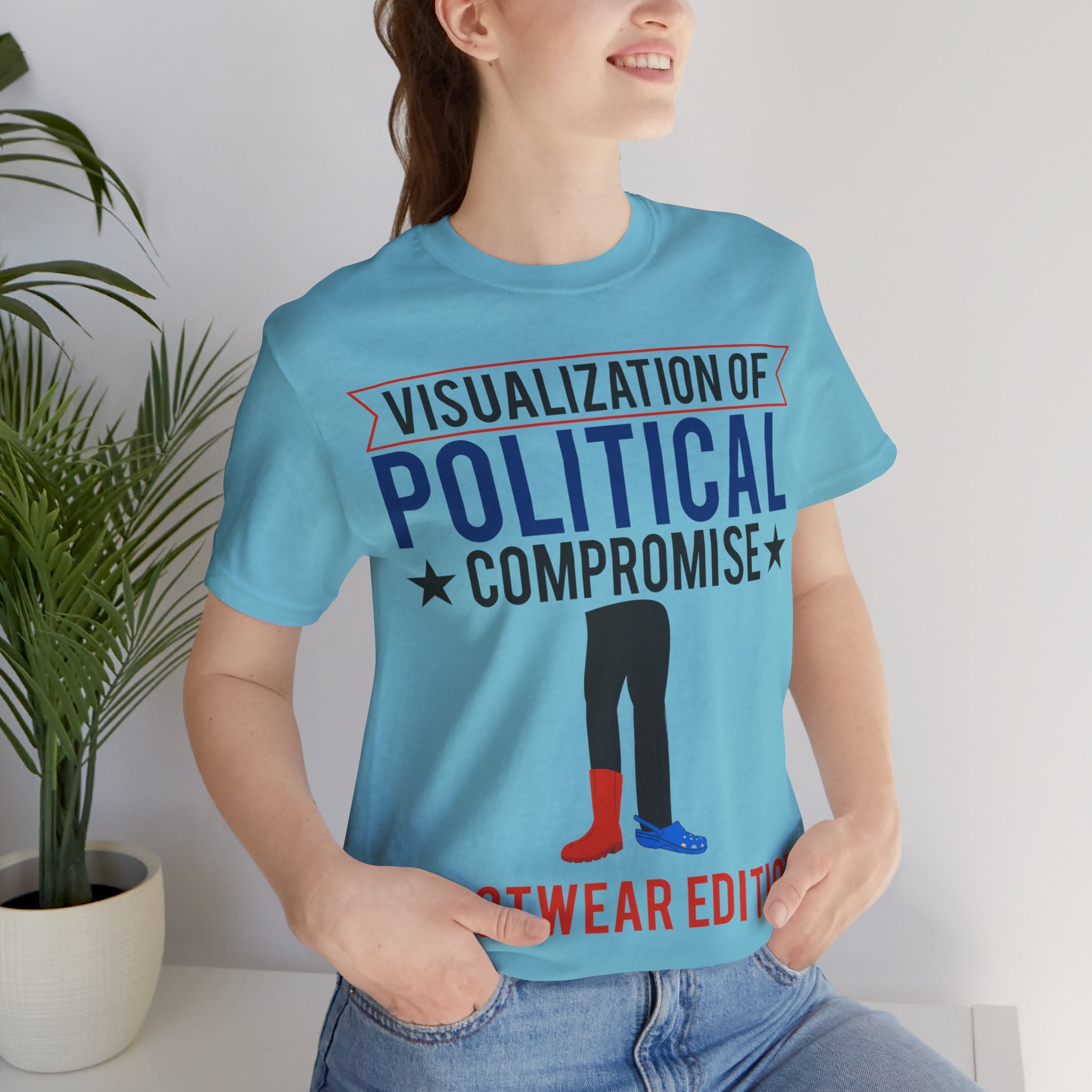 Visualization of Political Compromise - Footwear Edition