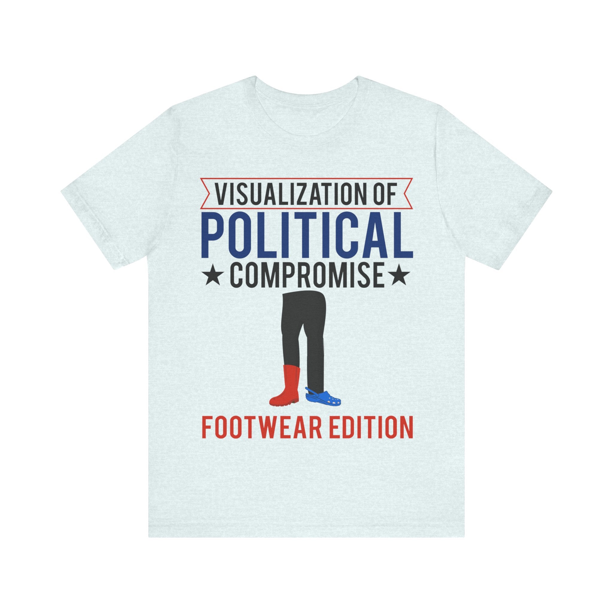 Visualization of Political Compromise - Footwear Edition