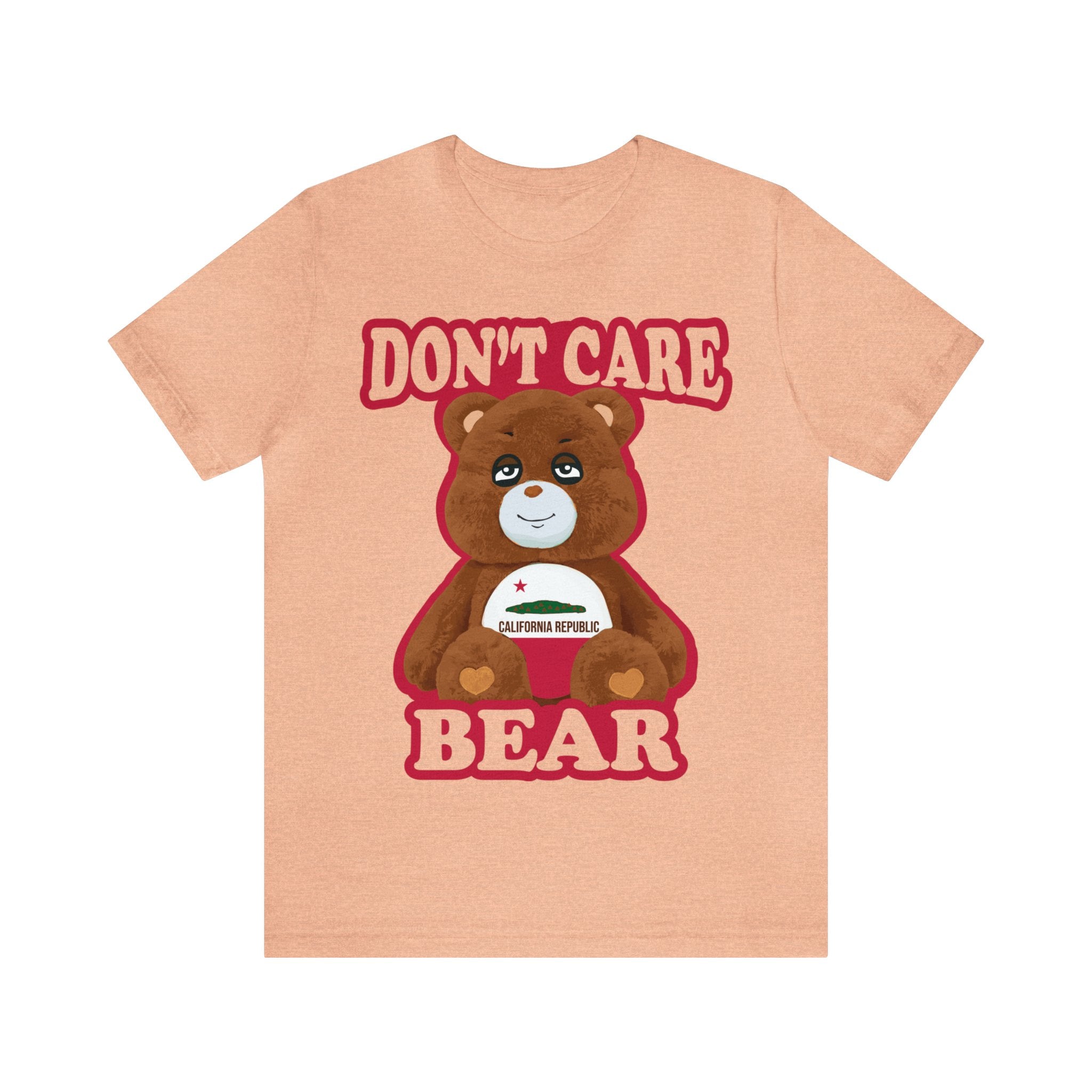 Don't Care Bear (CA) - Red Outline