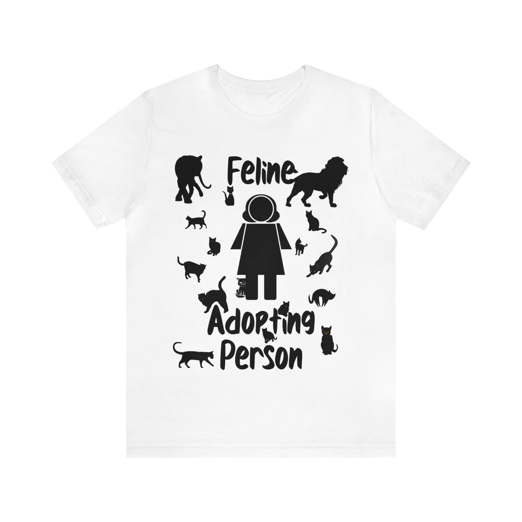 Feline Adopting Person