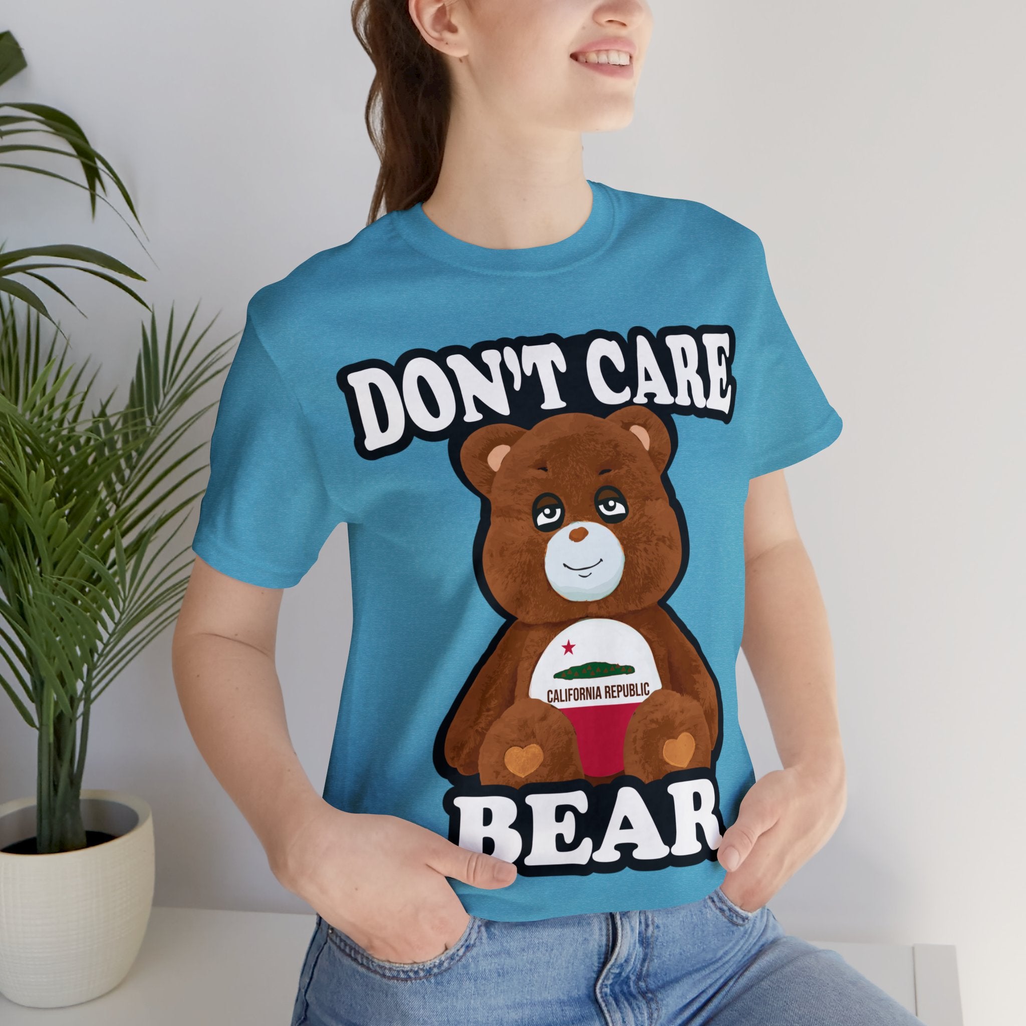 Don't Care Bear (CA) - Black Outline