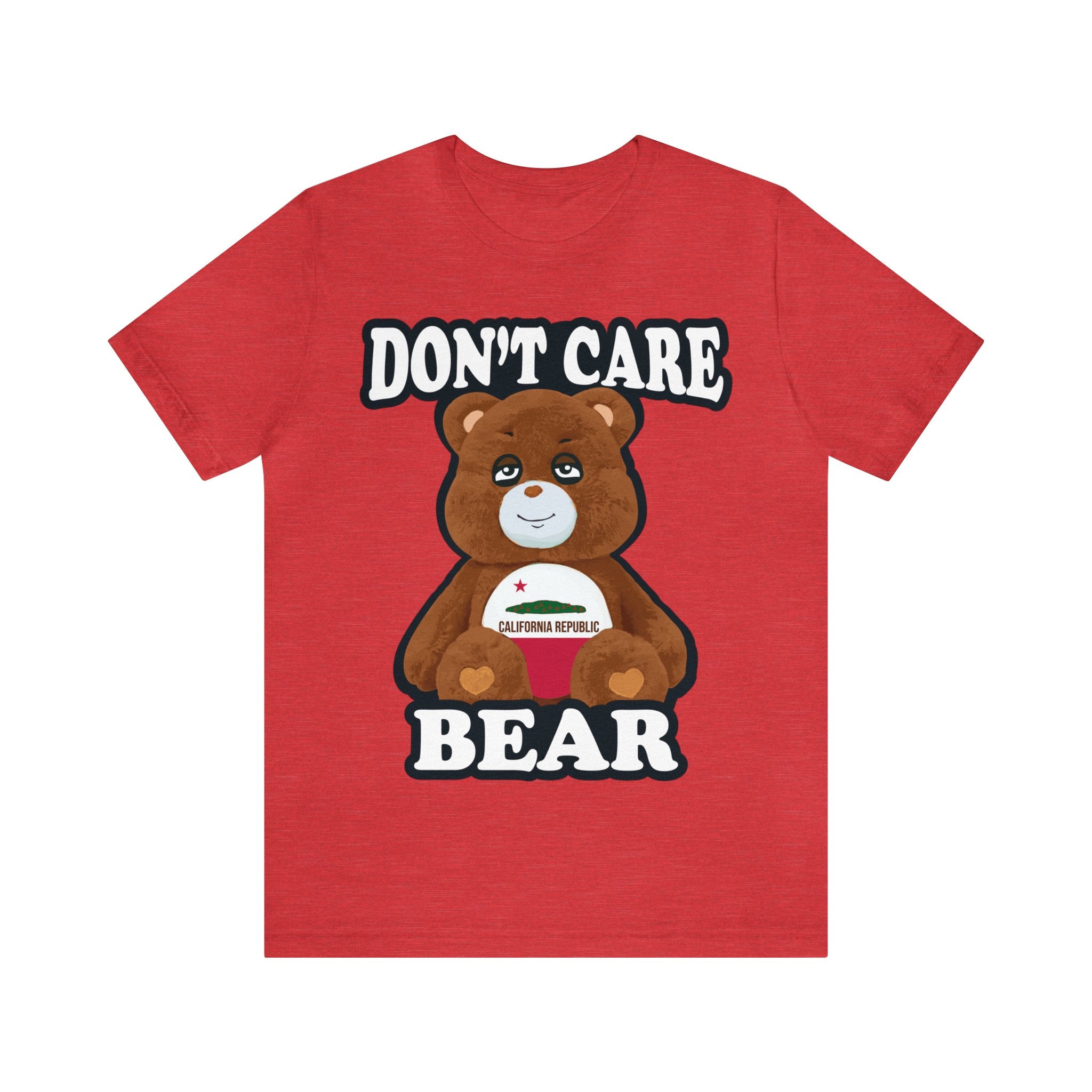 Don't Care Bear (CA) - Black Outline