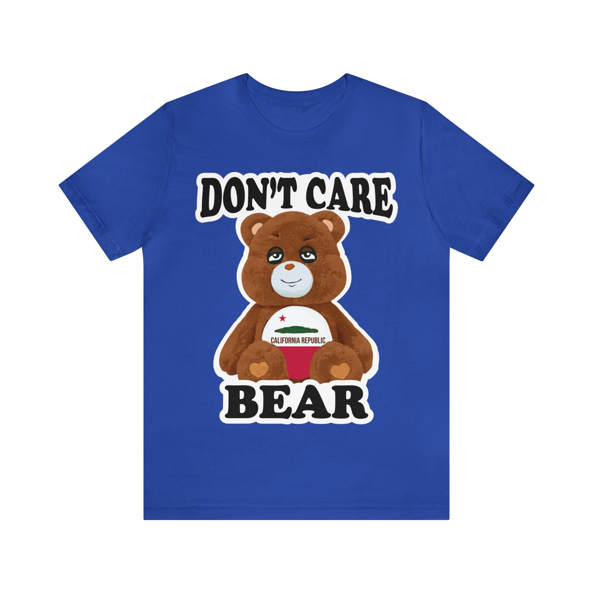 Don't Care Bear (CA) - White Outline