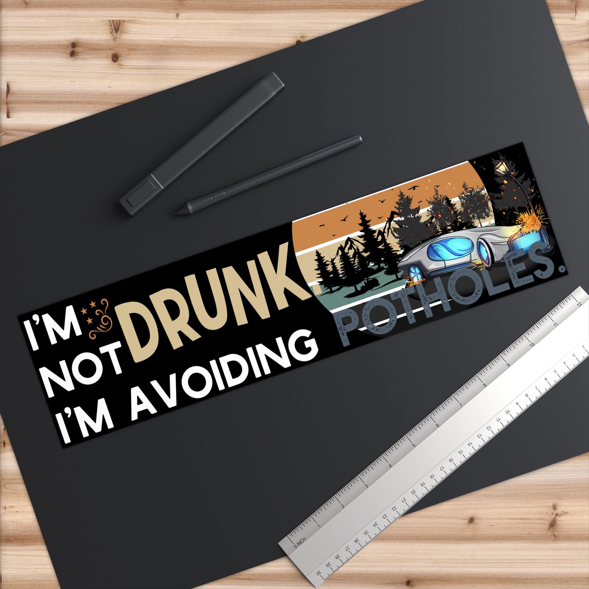 I'm not DRUNK; Potholes - Electric Vehicle