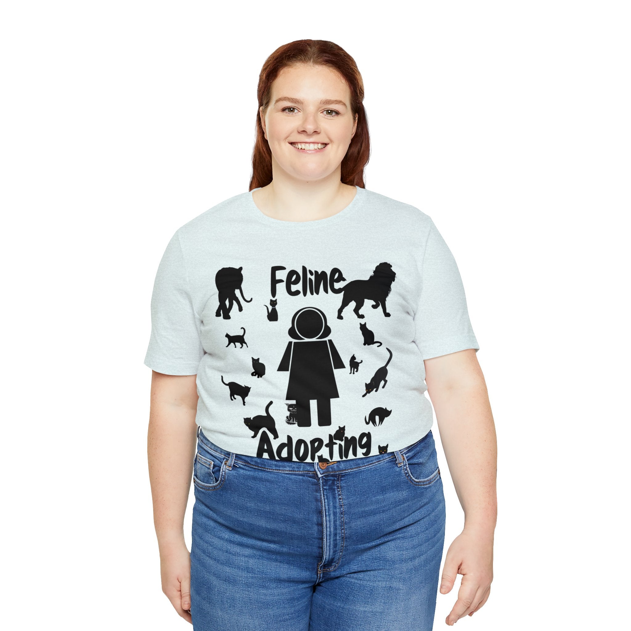 Feline Adopting Person