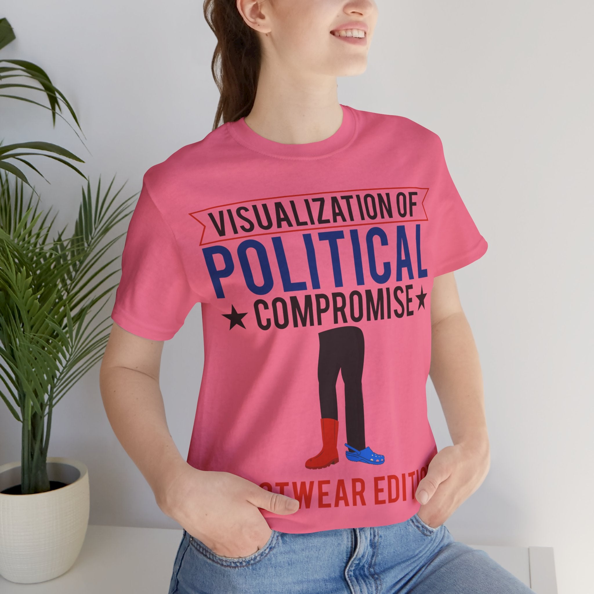 Visualization of Political Compromise - Footwear Edition