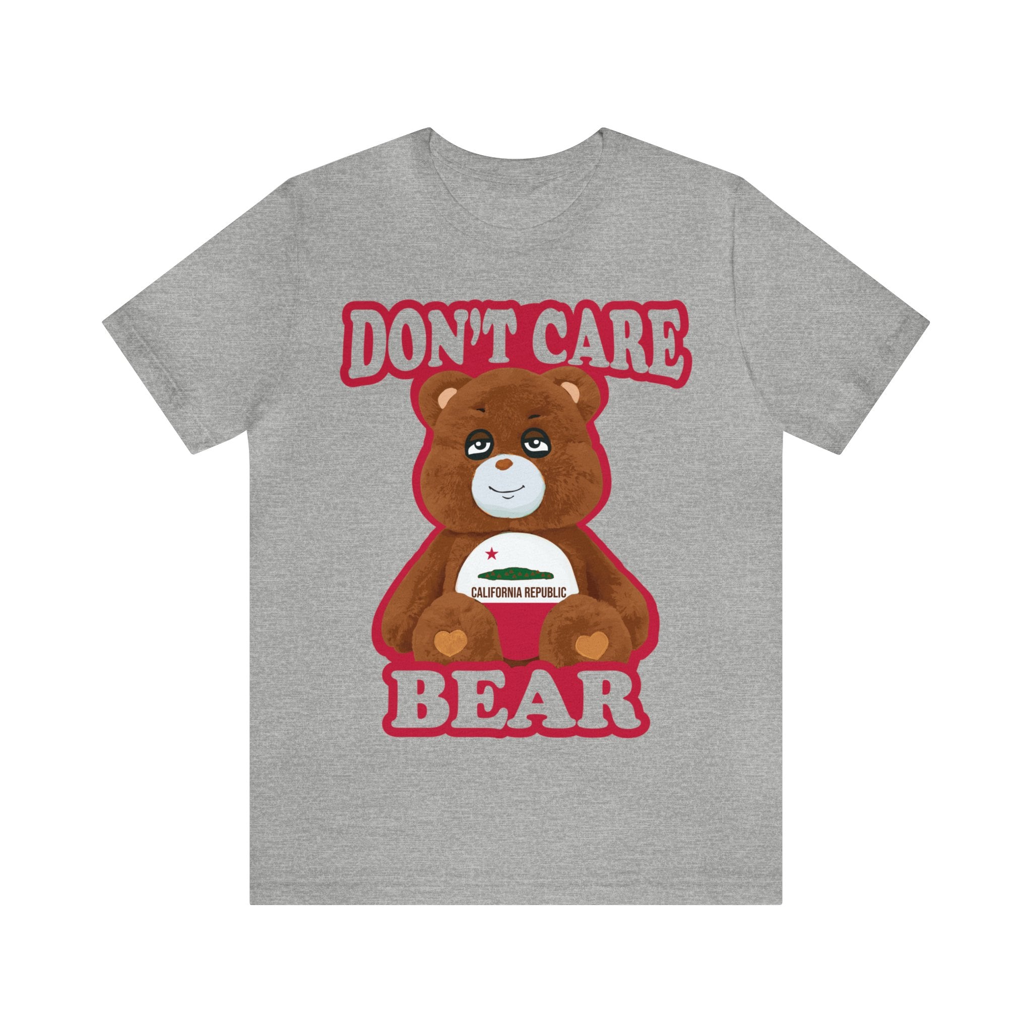 Don't Care Bear (CA) - Red Outline