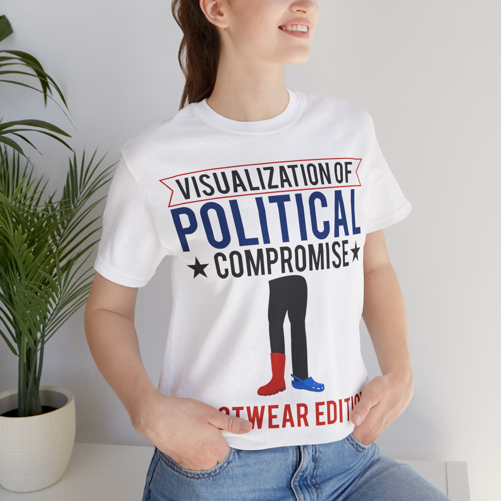 Visualization of Political Compromise - Footwear Edition