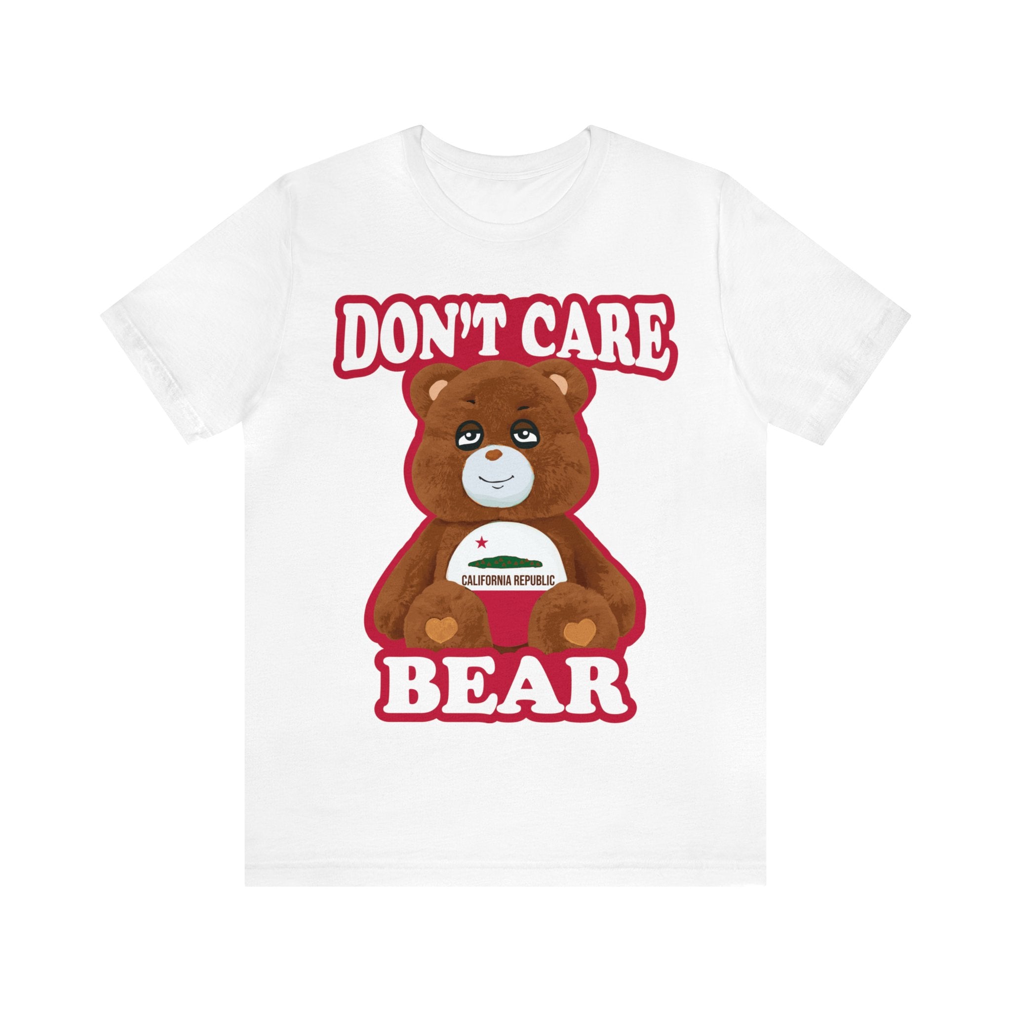 Don't Care Bear (CA) - Red Outline