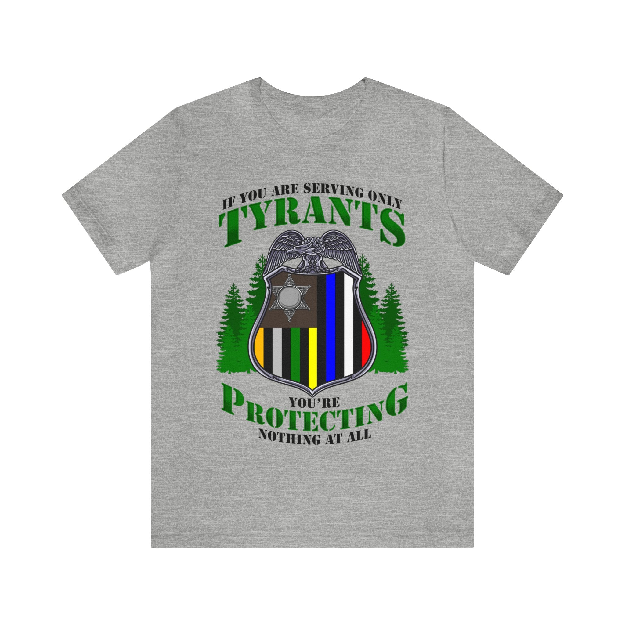 Thin Federal Line Tee - Tyrants/Protecting