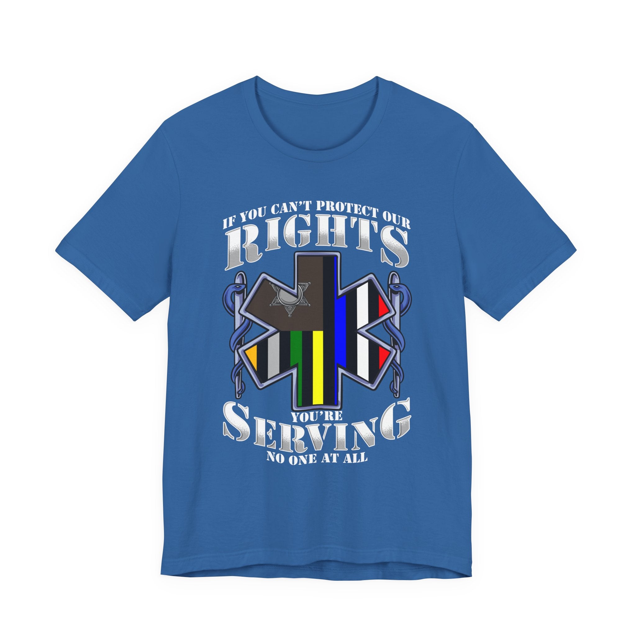 Thin EMS Line Tee - Rights/Serving