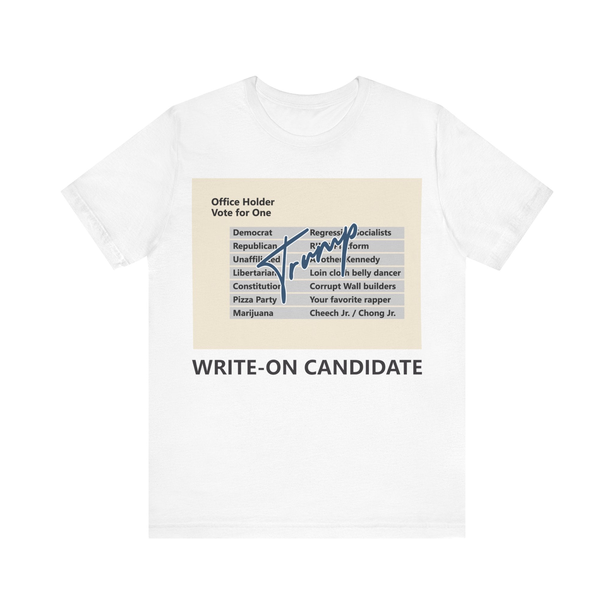 Write-on Candidate - Trump