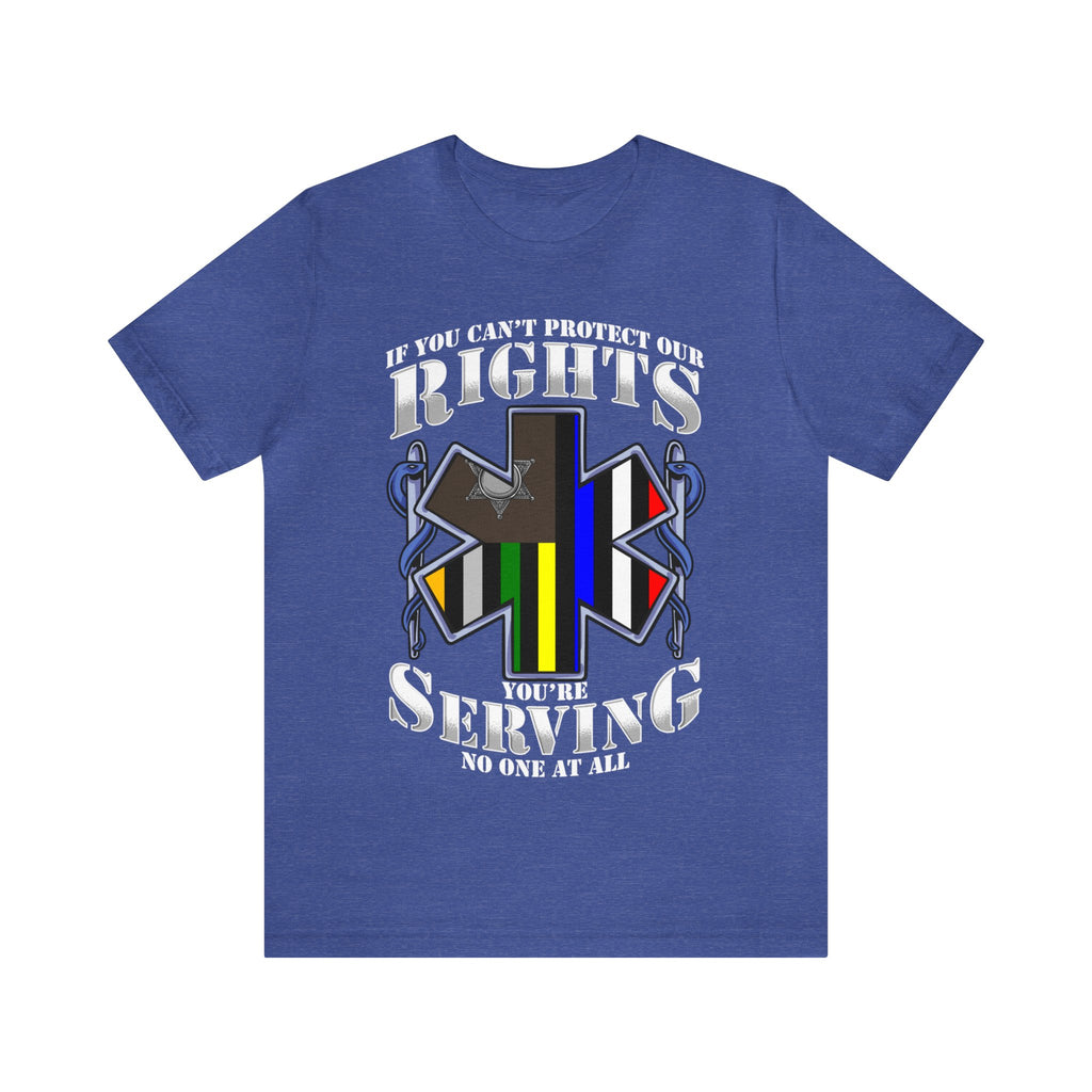 Thin EMS Line Tee - Rights/Serving