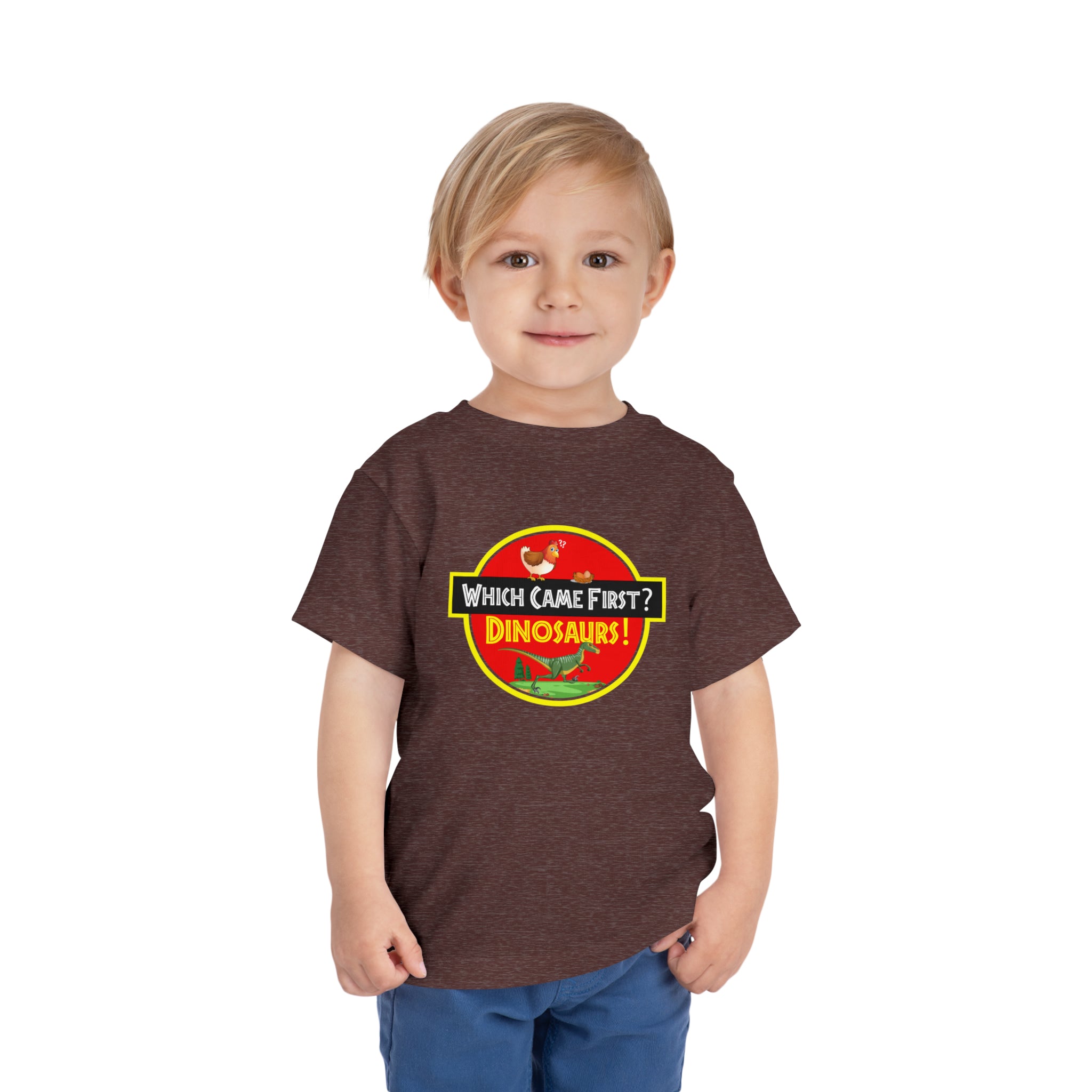 Which Came First - Dinosaurs [Toddler Tee]