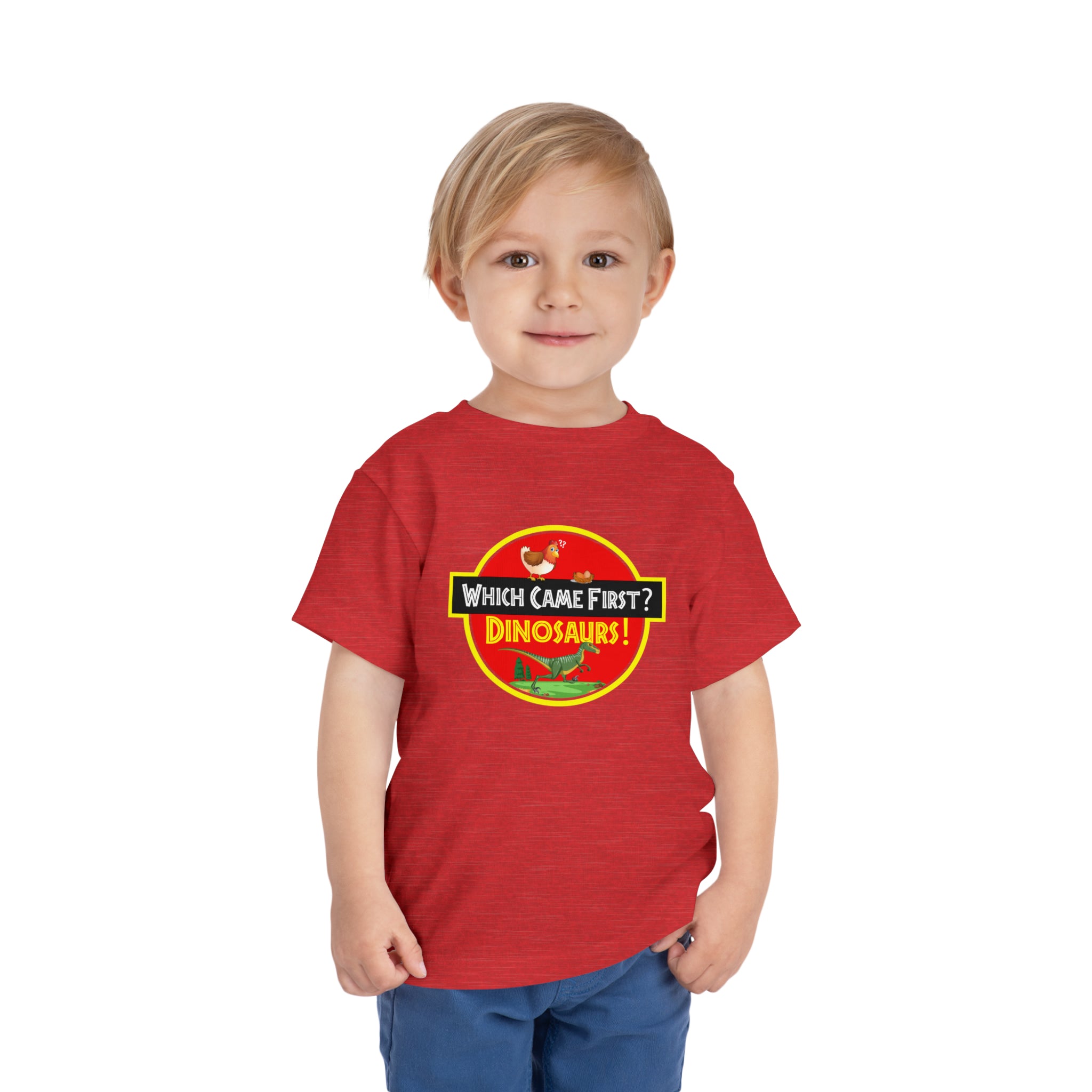 Which Came First - Dinosaurs [Toddler Tee]