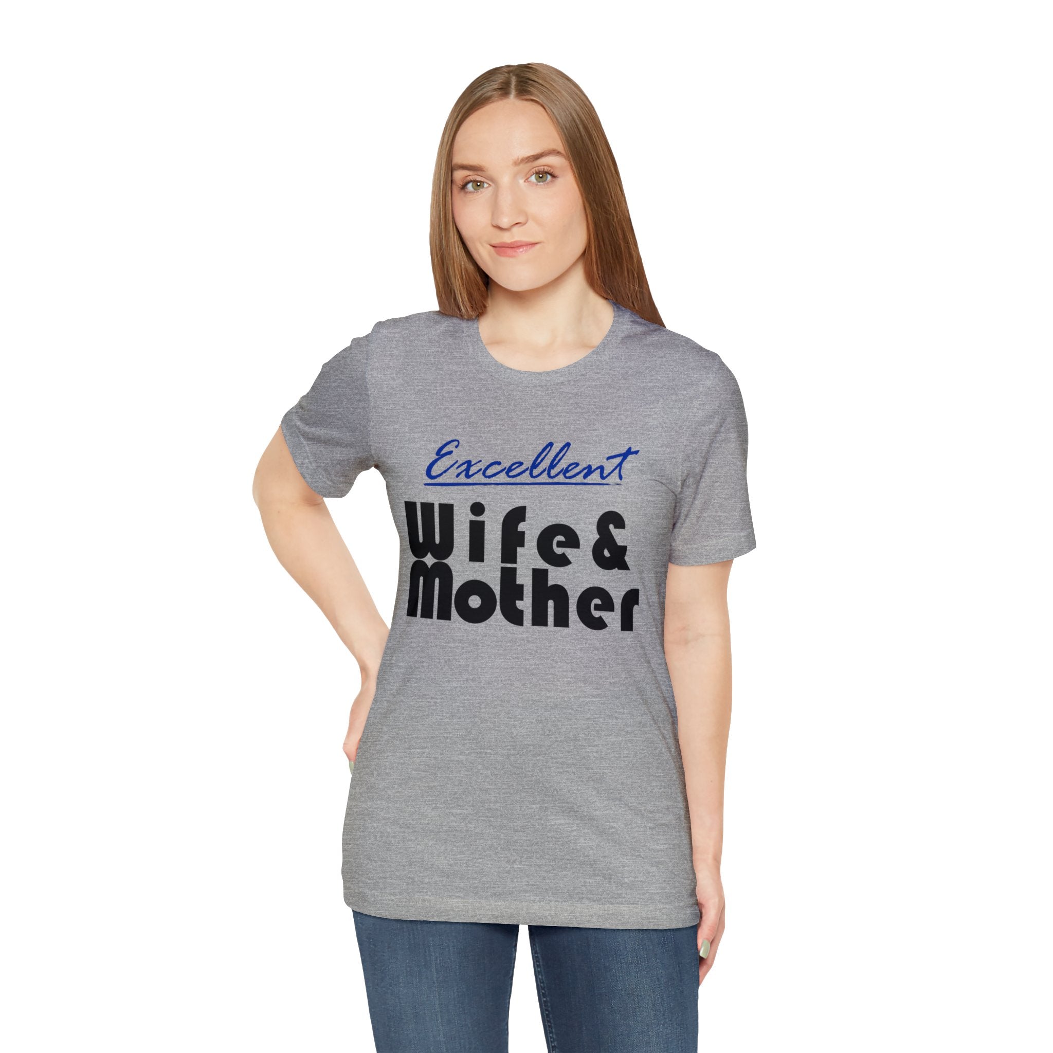 Excellent Wife & Mother - Royal Blue