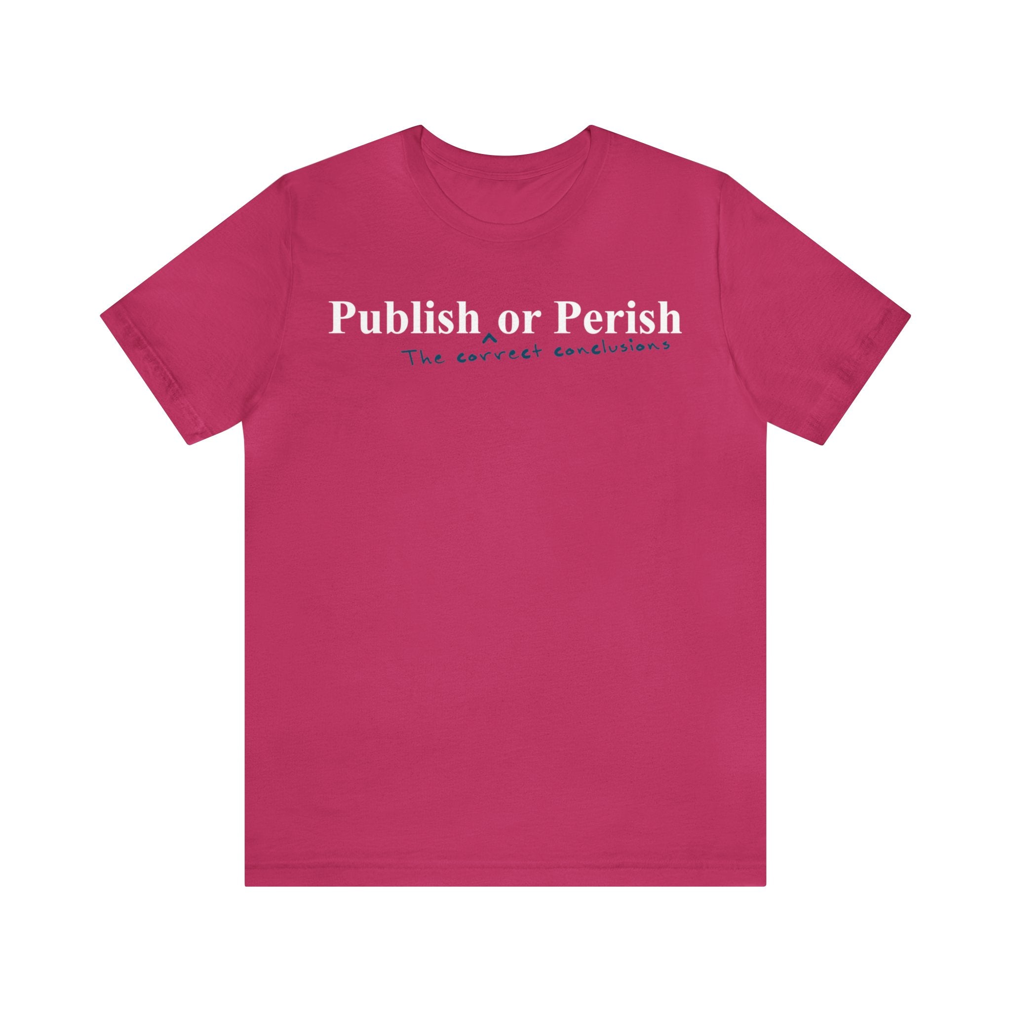 Publish _the correct conclusions_ or Perish