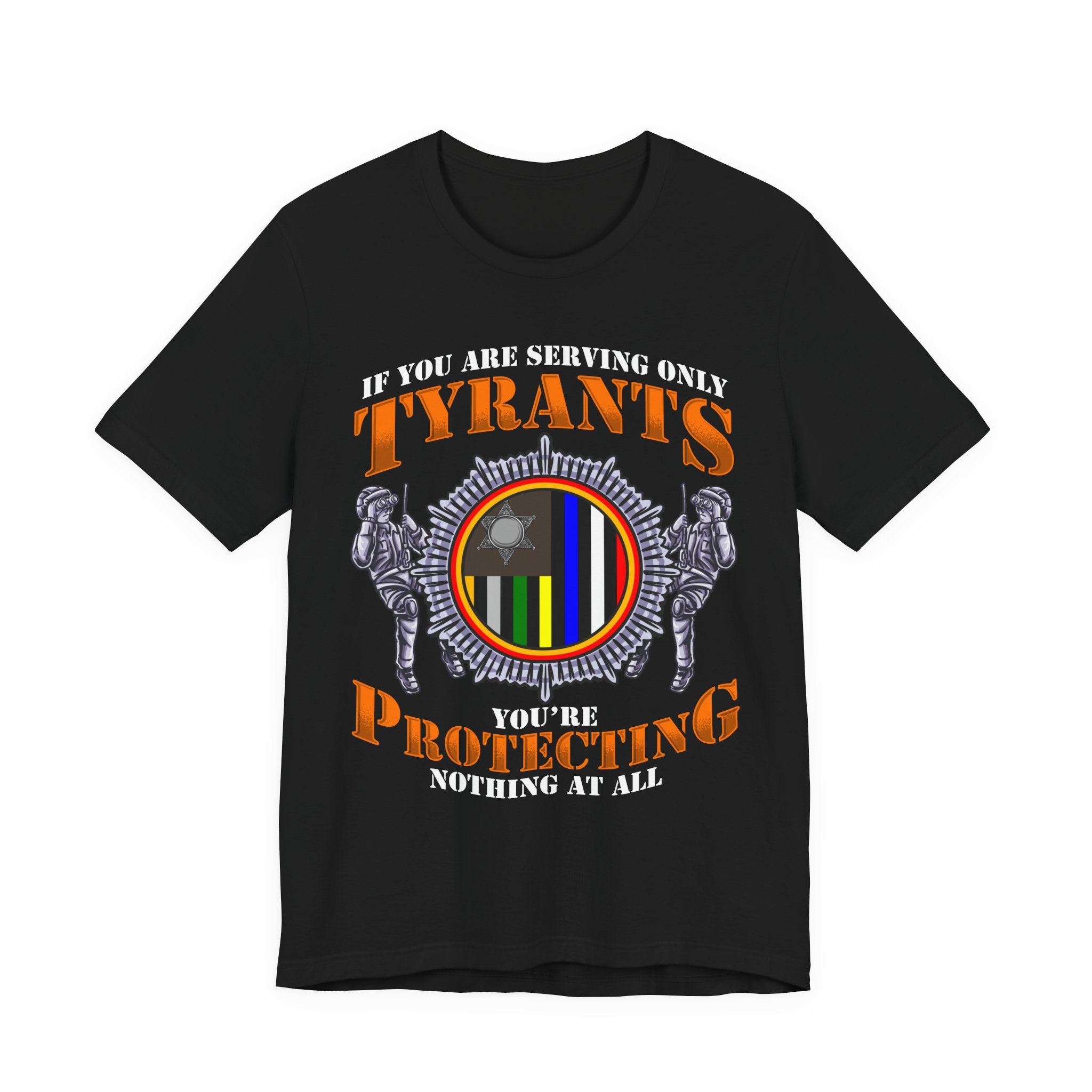 Thin Search & Rescue Line Tee - Tyrants/Protecting