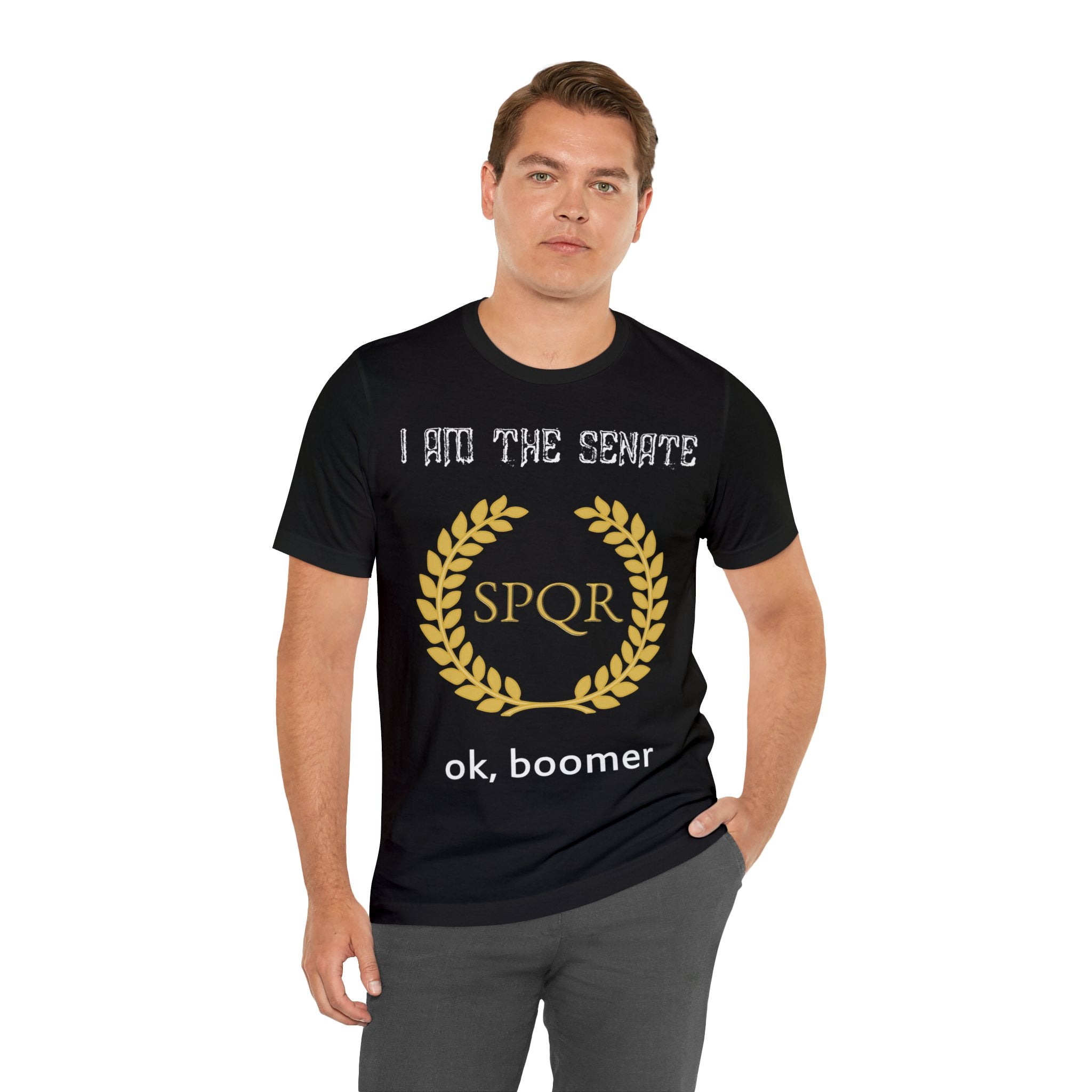 Boomer Roman Senate tee