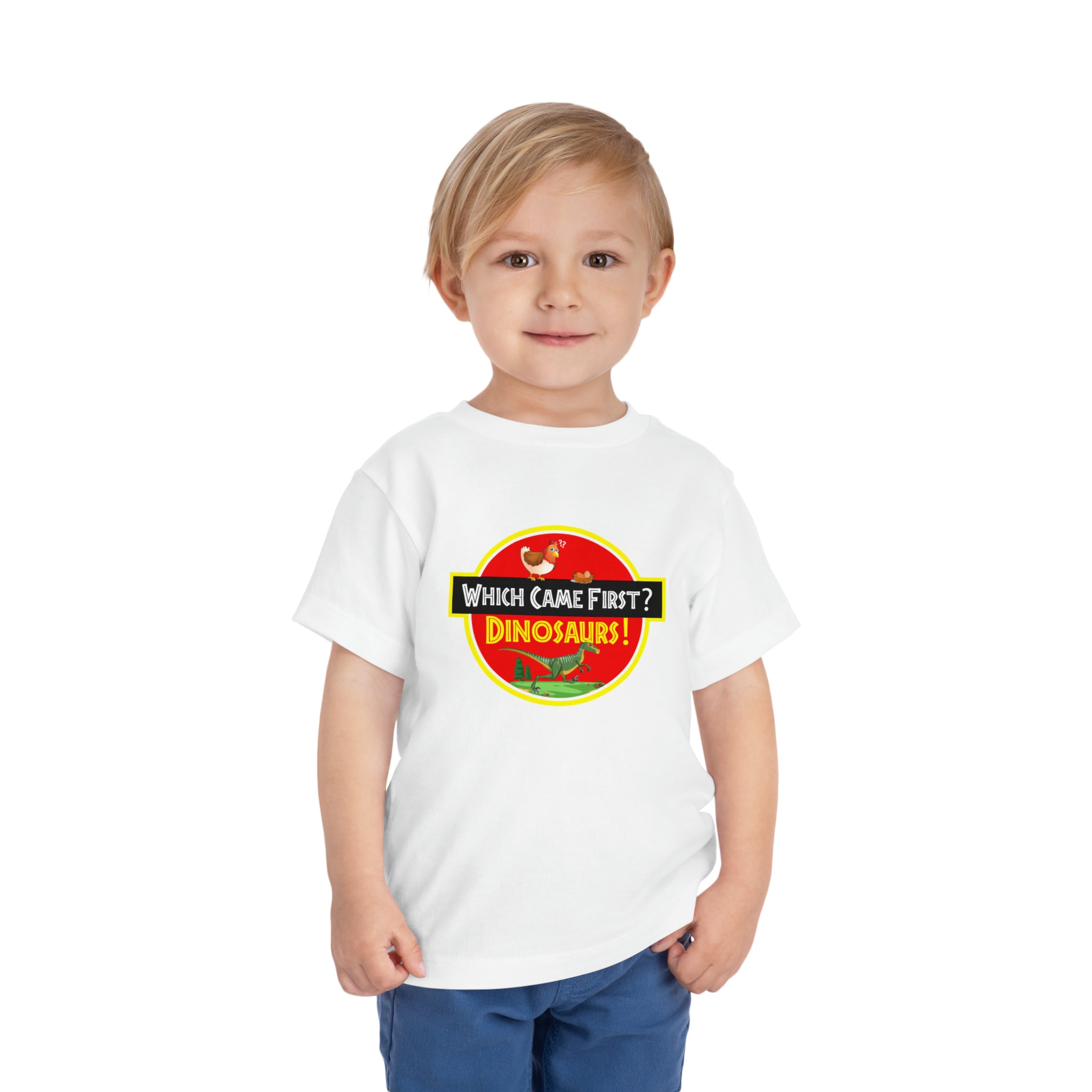 Which Came First - Dinosaurs [Toddler Tee]