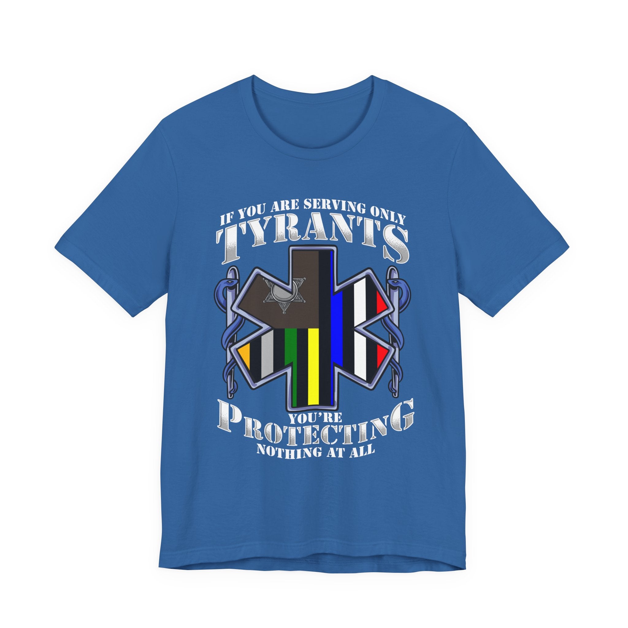 Thin EMS Line Tee - Tyrants/Protecting
