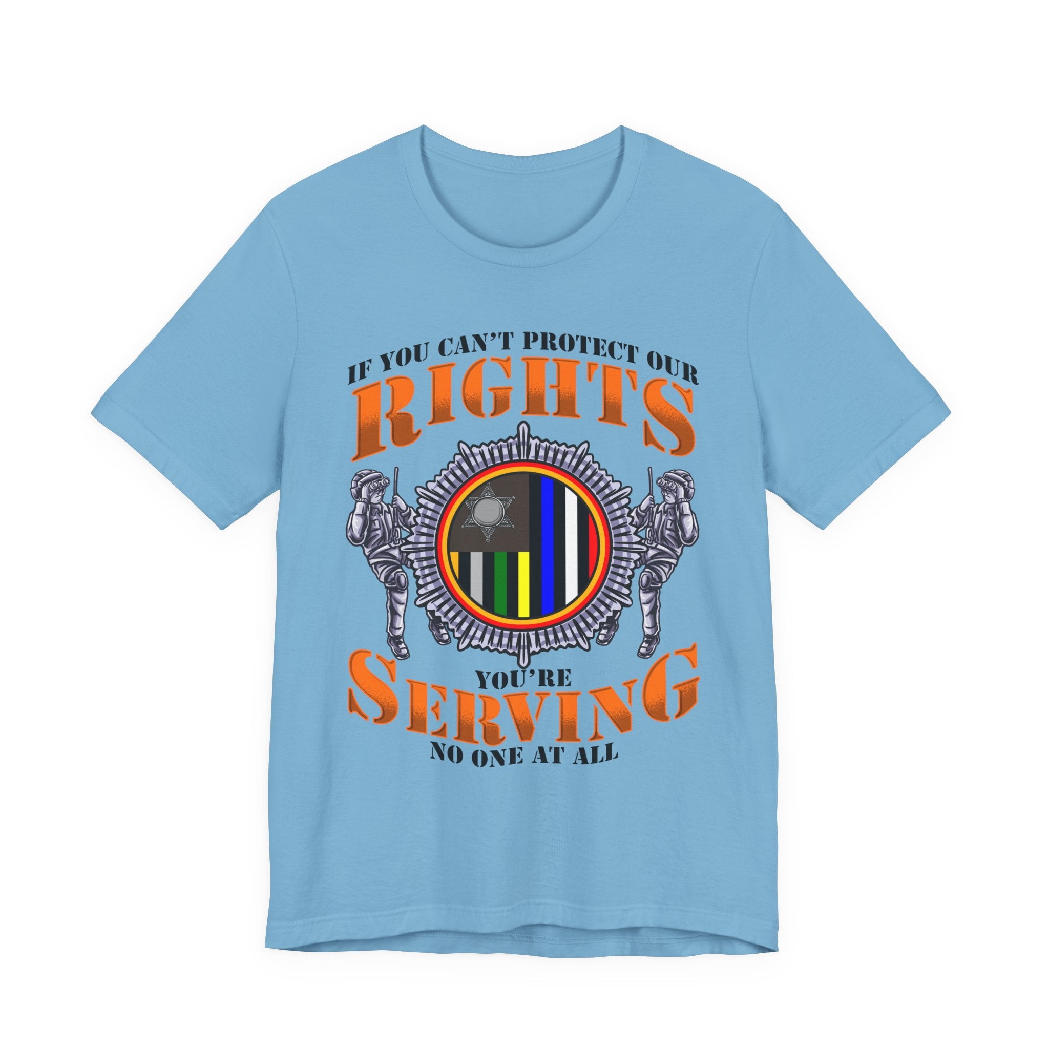 Thin Search & Rescue Line Tee - Rights/Serving