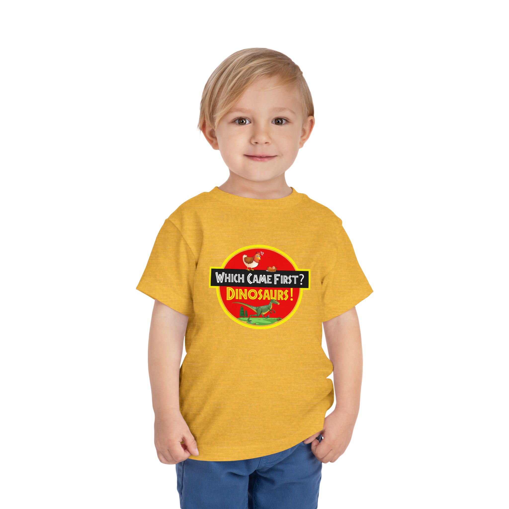 Which Came First - Dinosaurs [Toddler Tee]