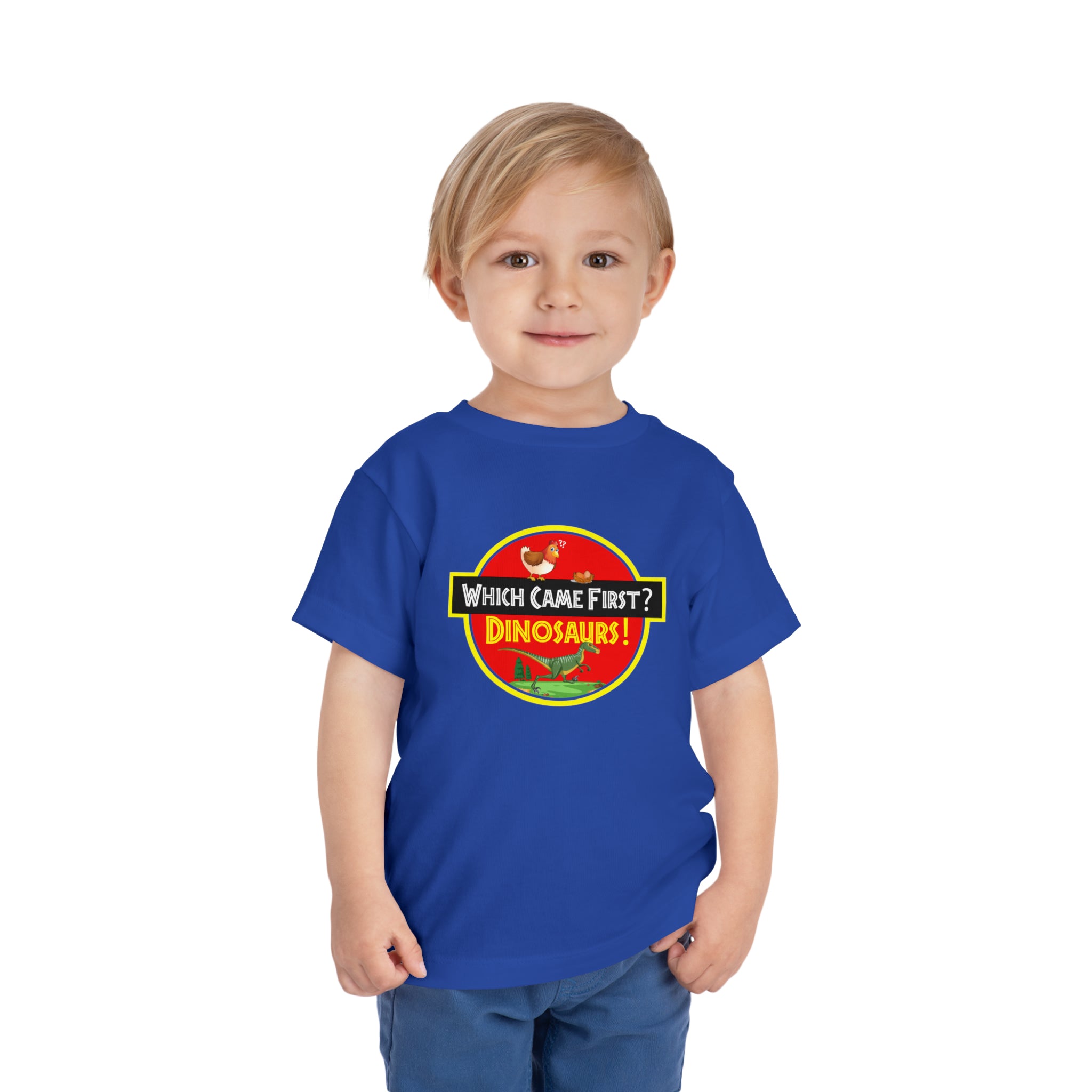 Which Came First - Dinosaurs [Toddler Tee]