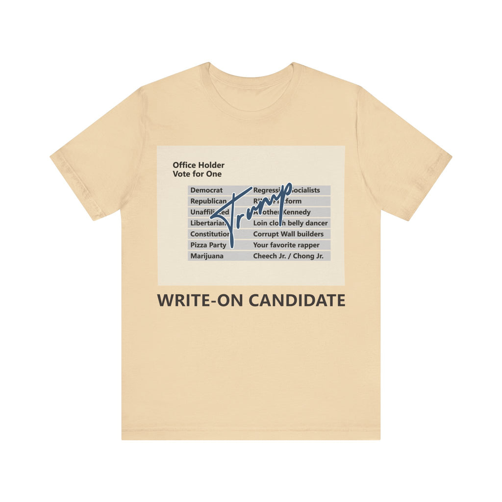 Write-on Candidate - Trump