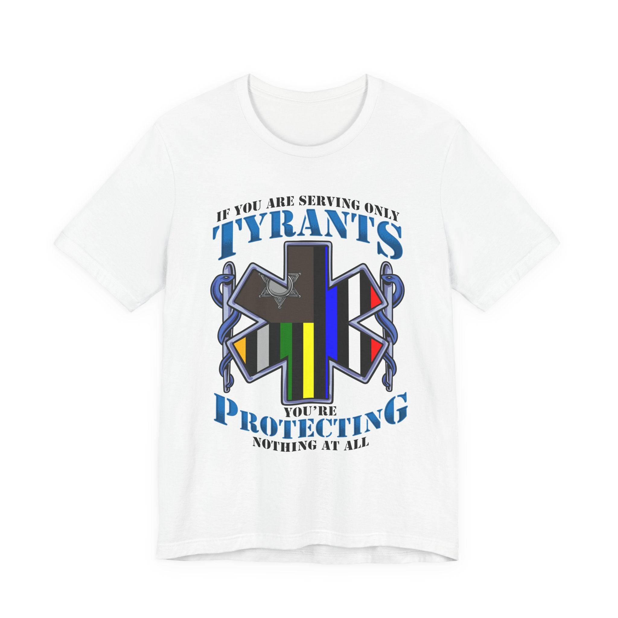 Thin EMS Line Tee - Tyrants/Protecting