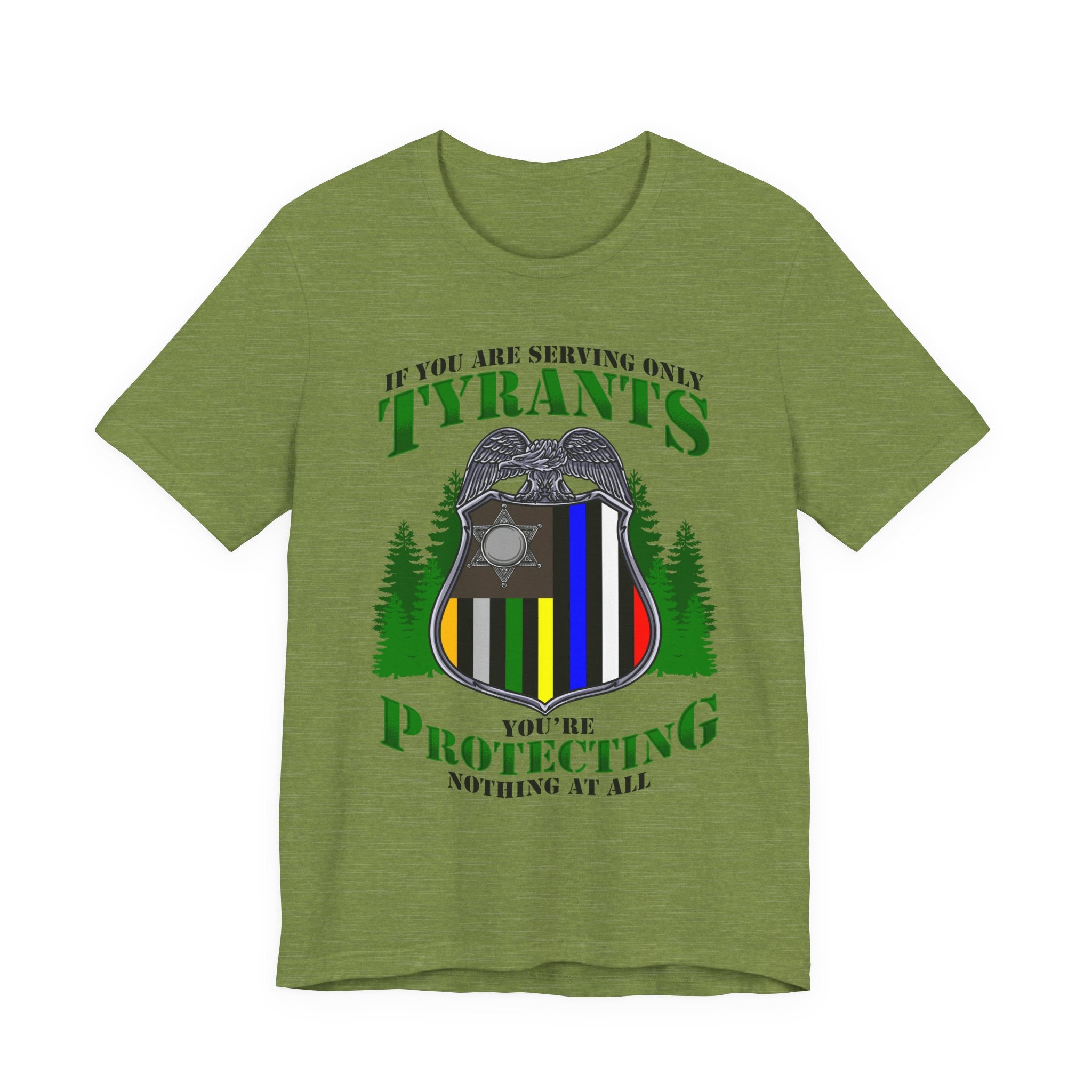 Thin Federal Line Tee - Tyrants/Protecting