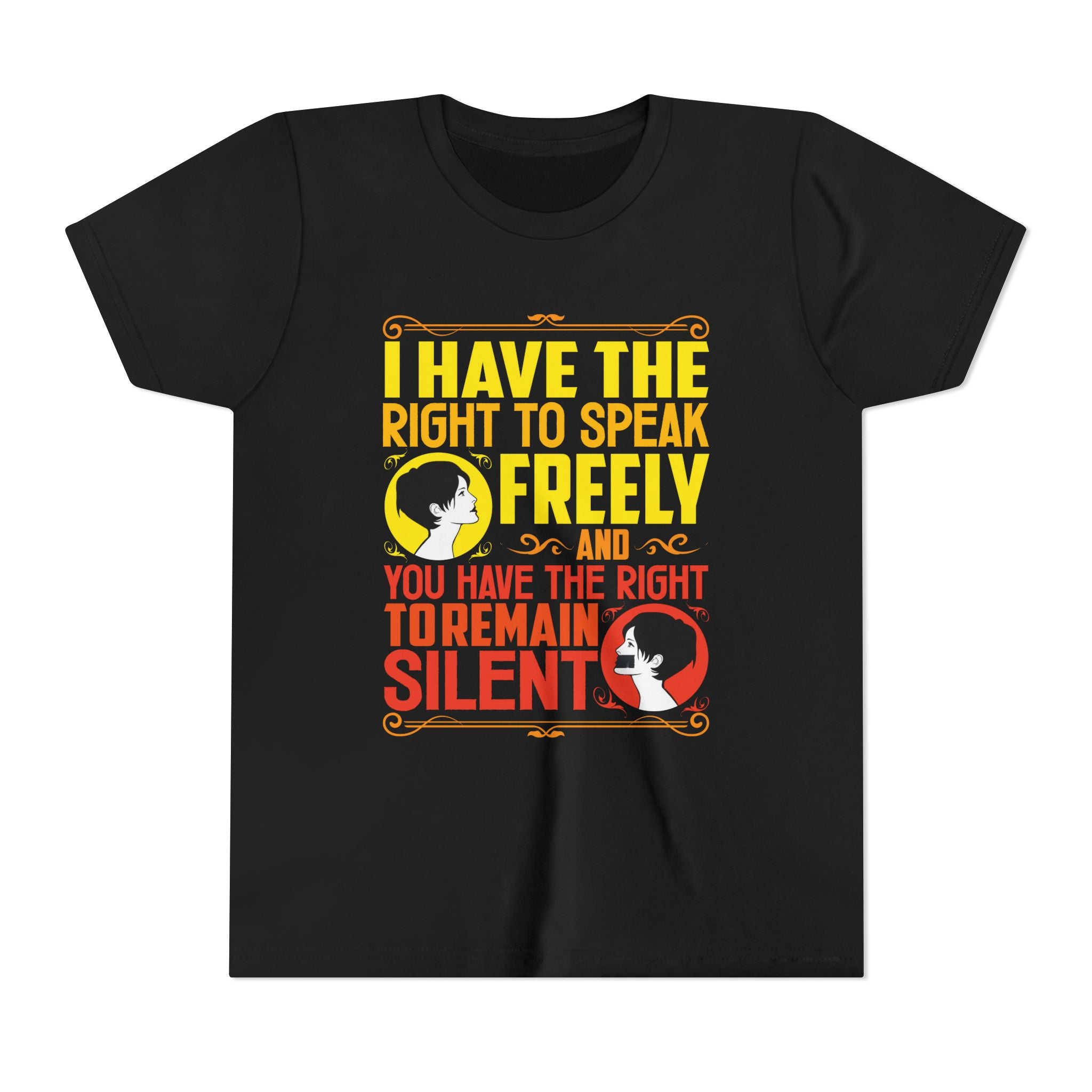 Speak Freely - Remain Silent [Youth Tee]