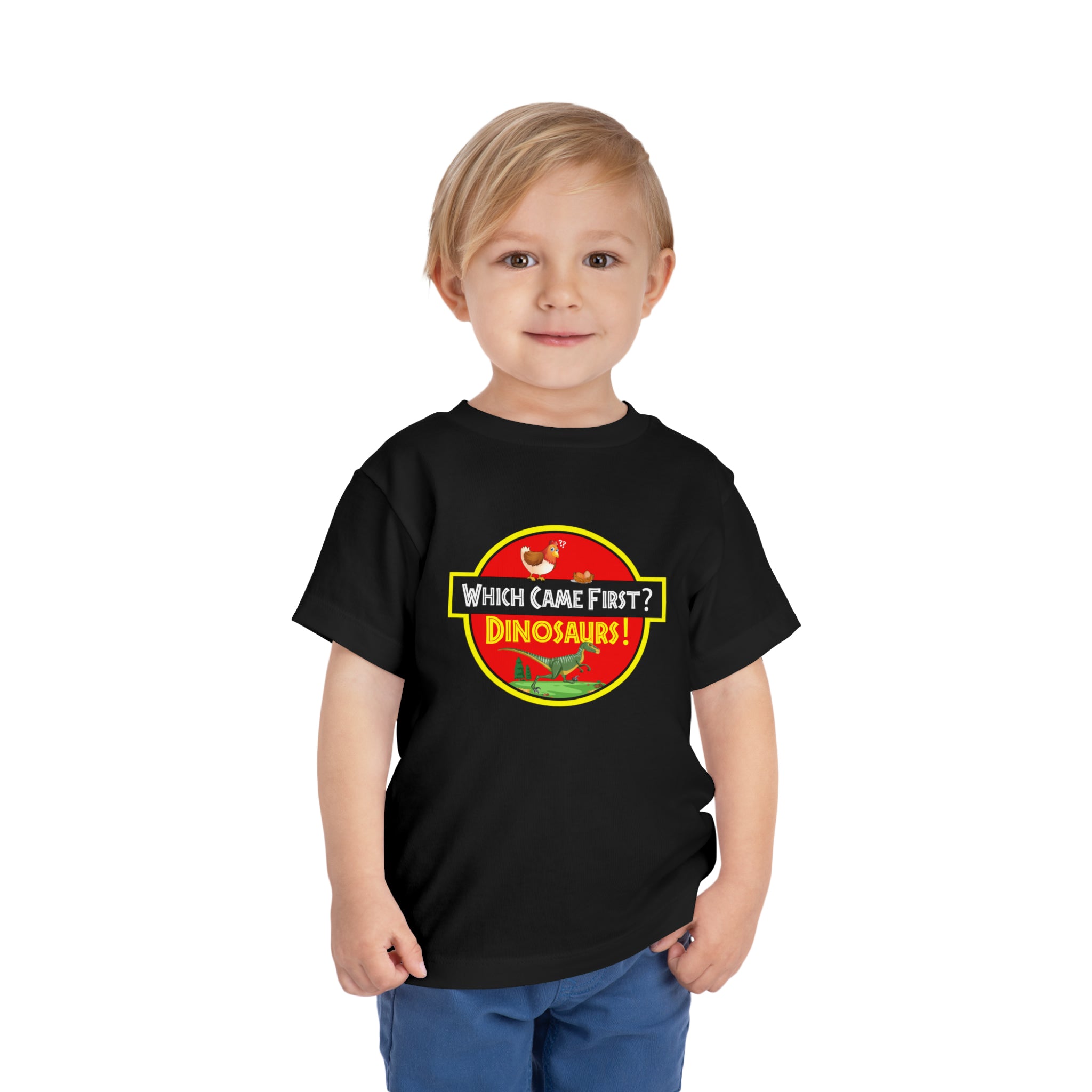 Which Came First - Dinosaurs [Toddler Tee]