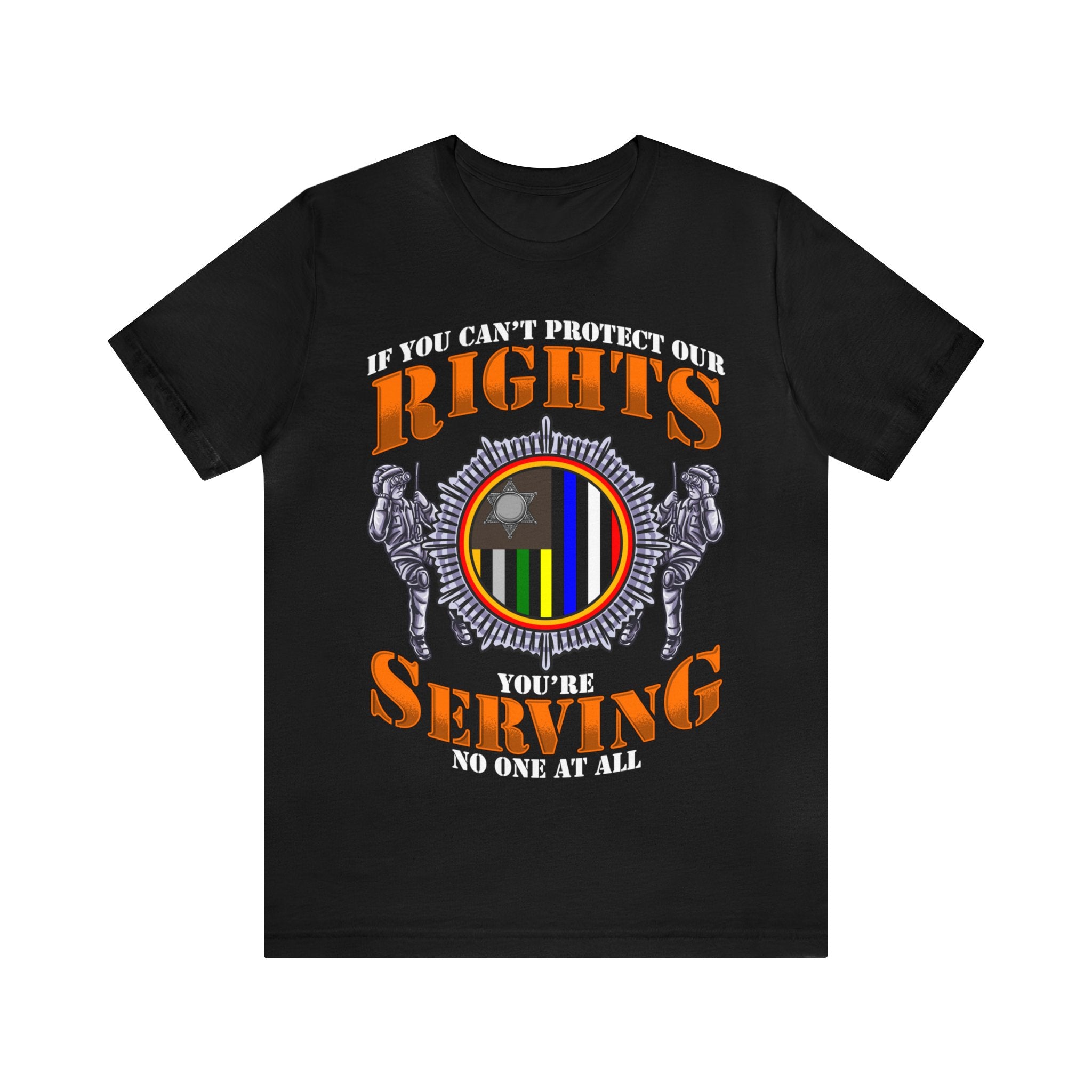 Thin Search & Rescue Line Tee - Rights/Serving