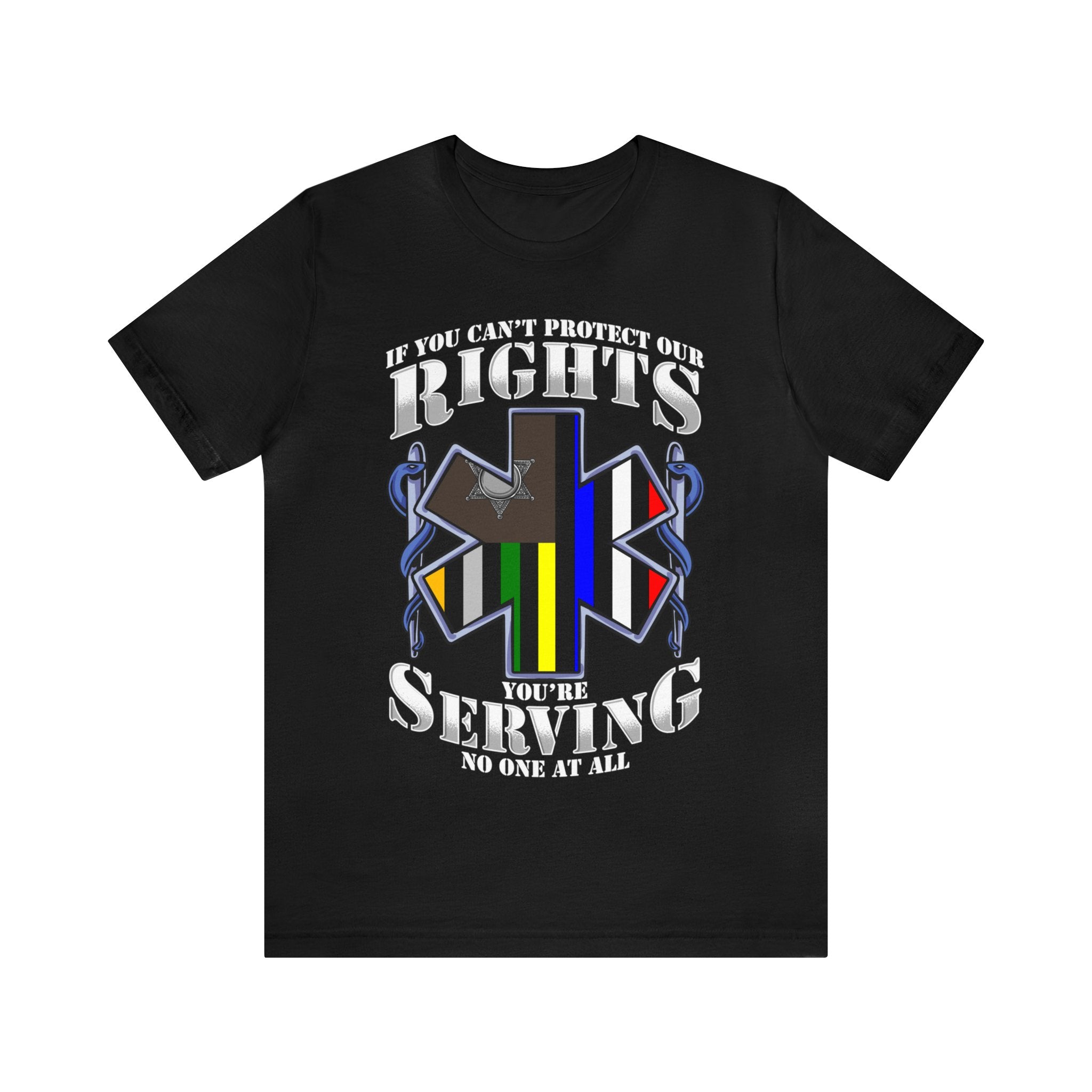 Thin EMS Line Tee - Rights/Serving