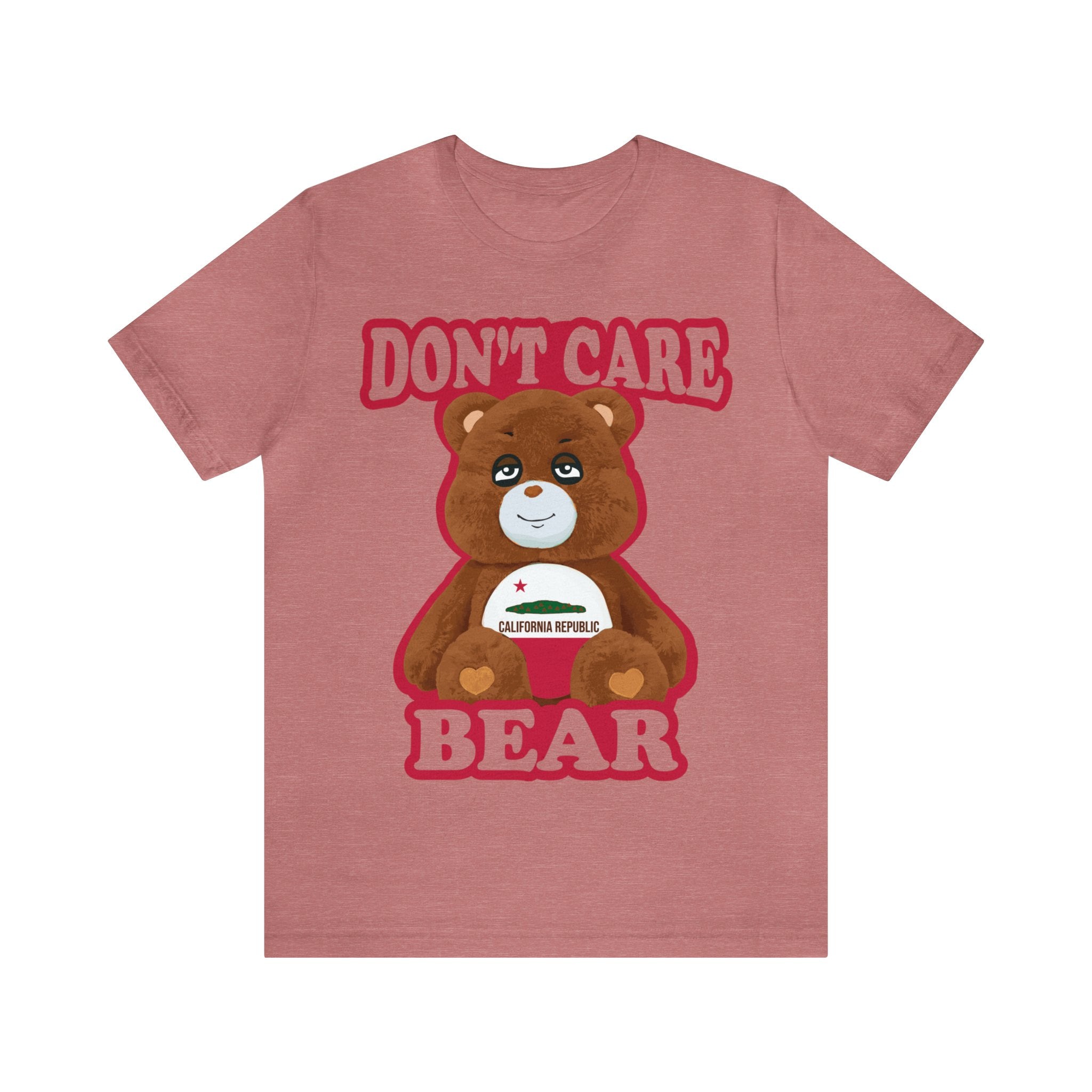 Don't Care Bear (CA) - Red Outline