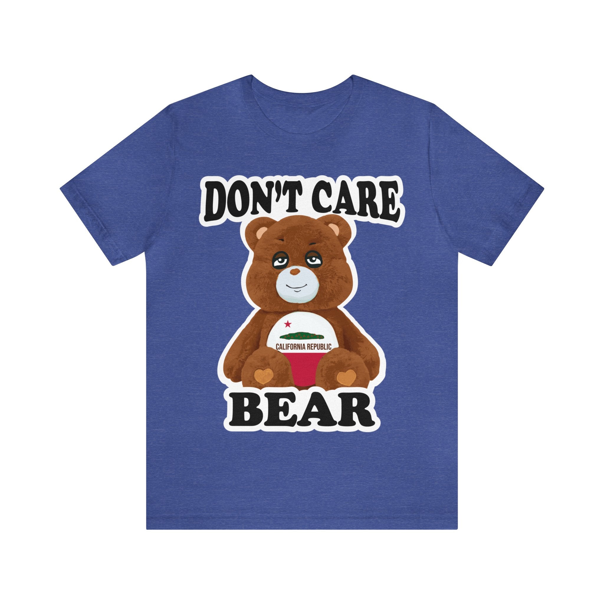 Don't Care Bear (CA) - White Outline