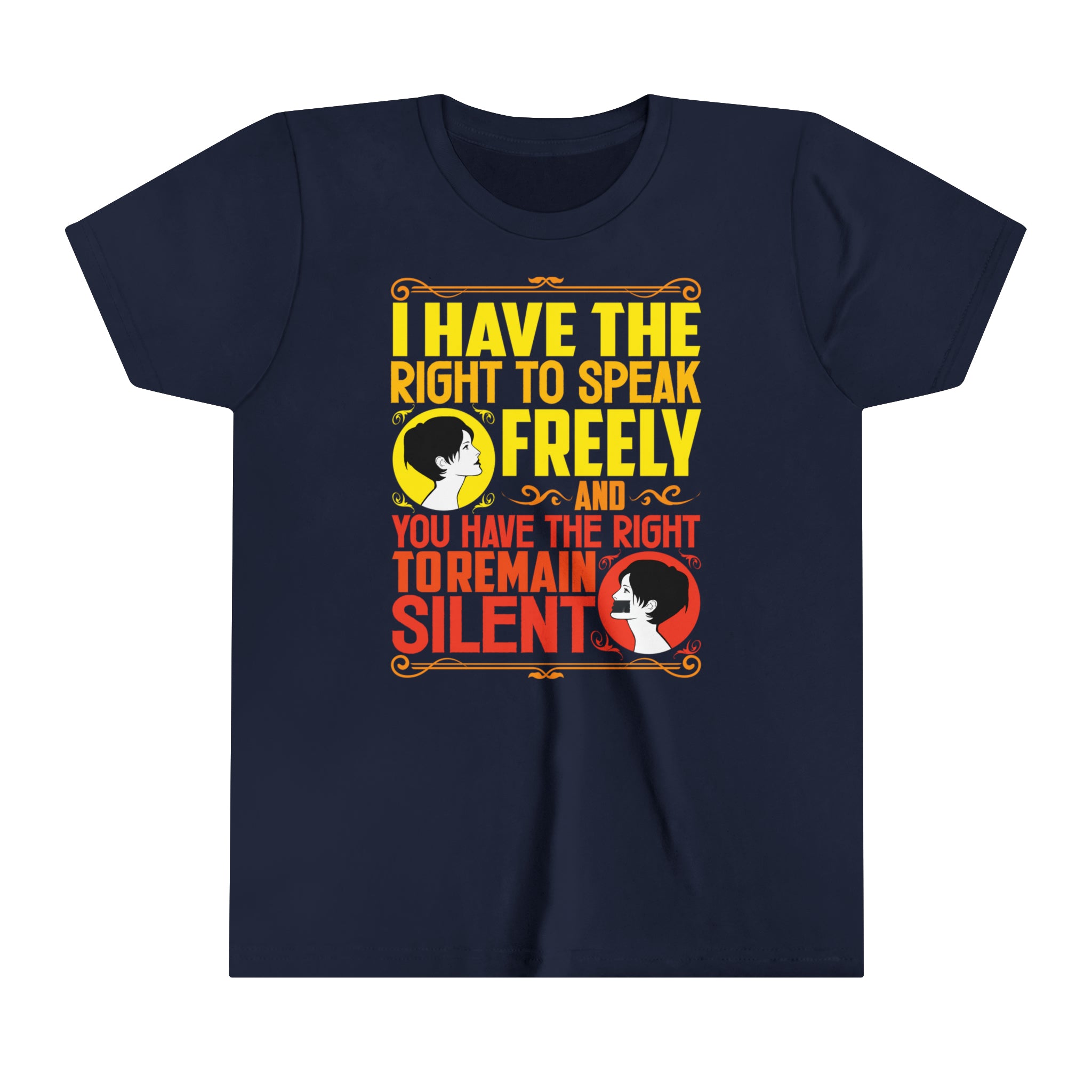 Speak Freely - Remain Silent [Youth Tee]