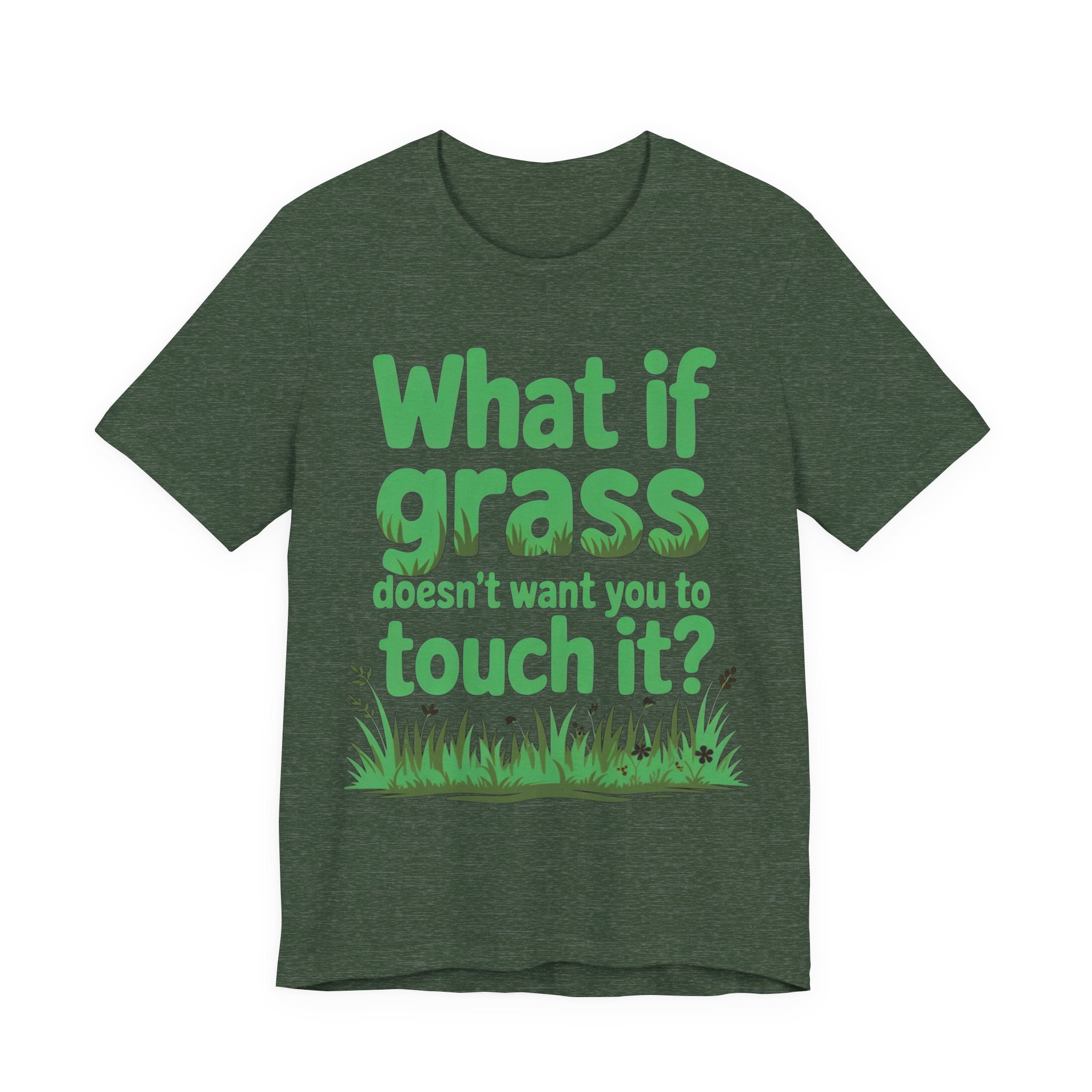 What If Grass Doesn’t Want You to Touch It