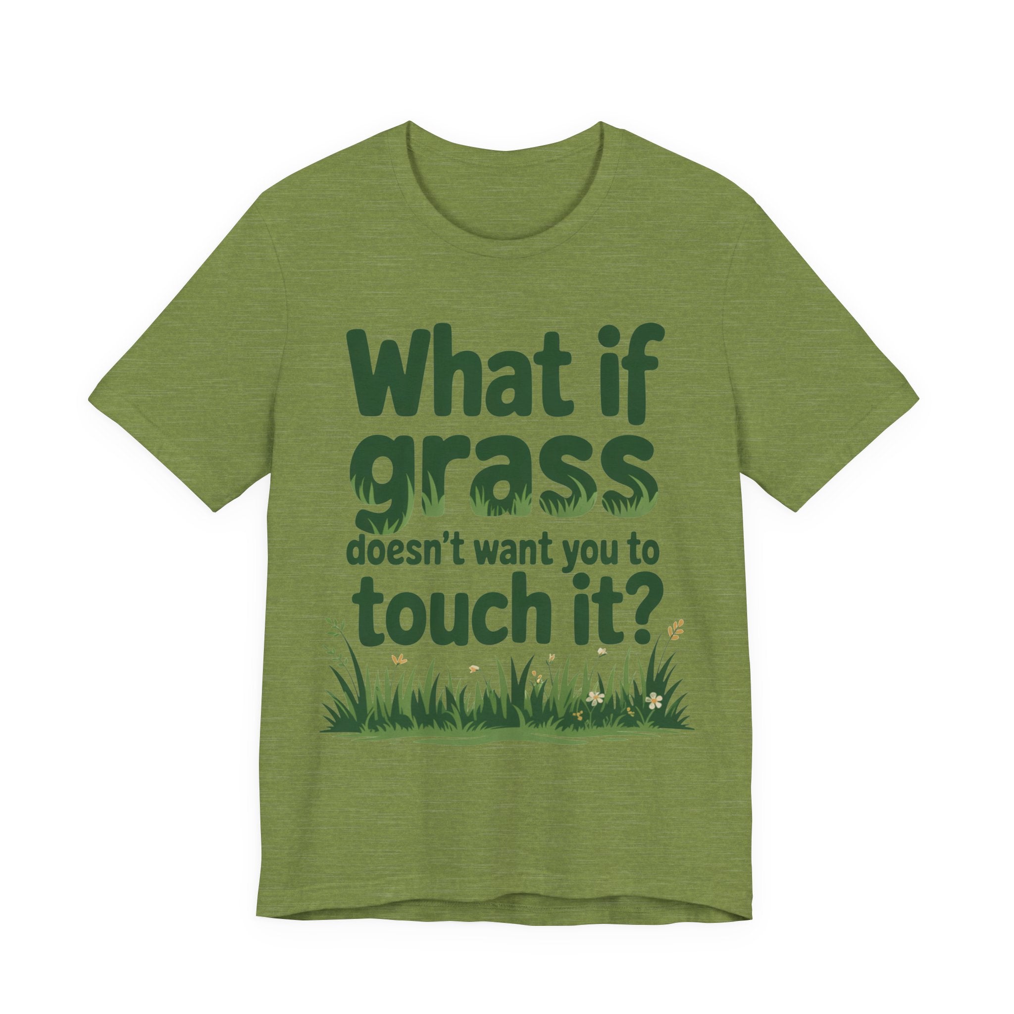 What If Grass Doesn’t Want You to Touch It