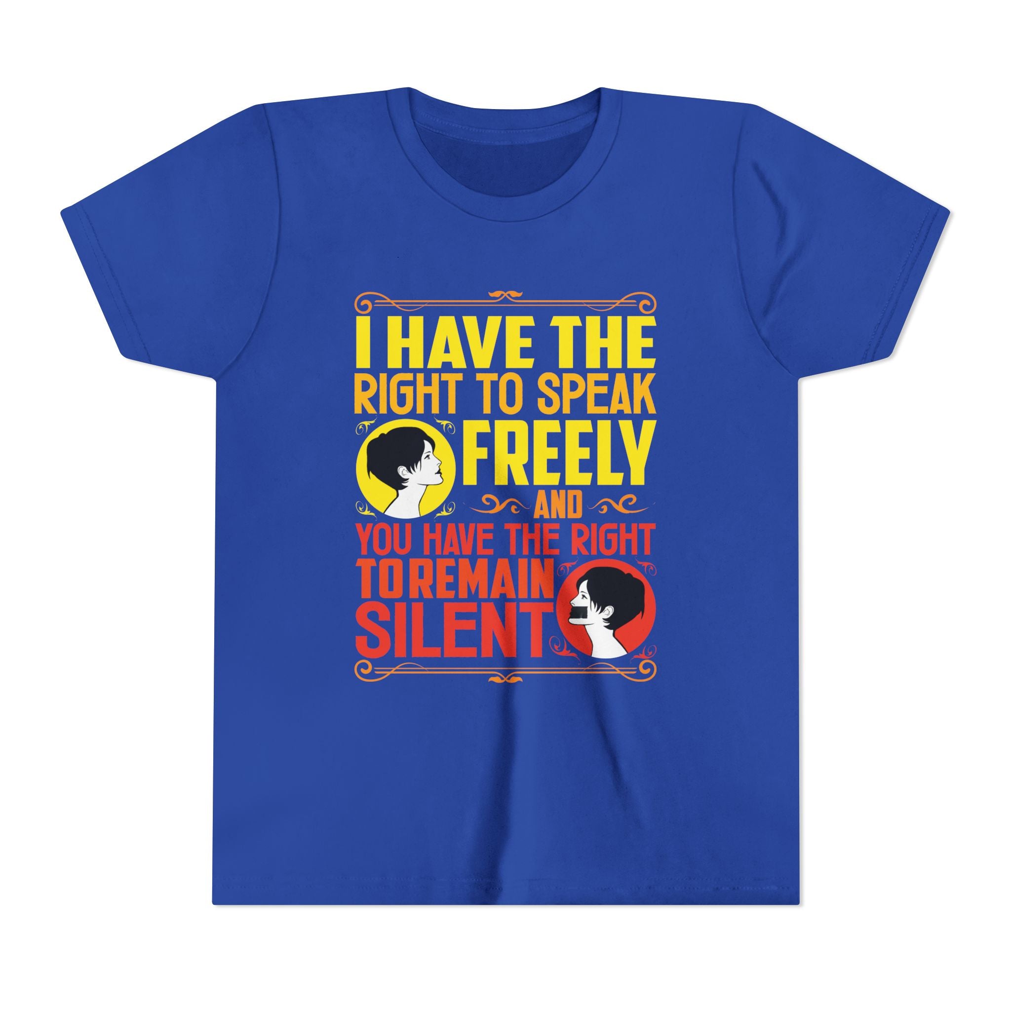 Speak Freely - Remain Silent [Youth Tee]