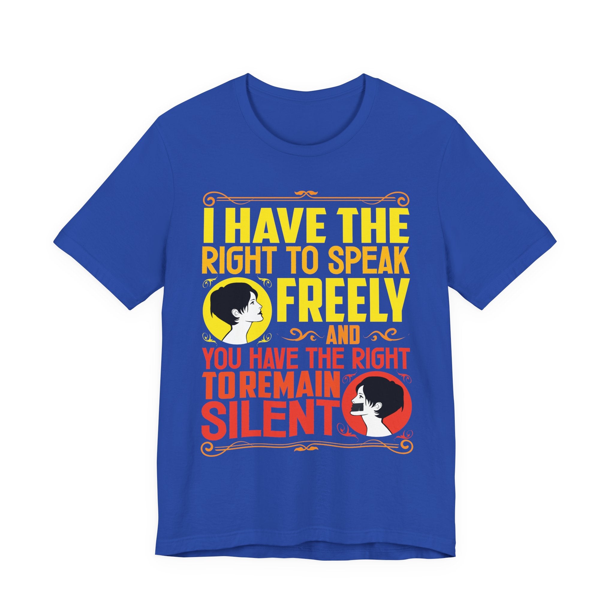 Speak Freely - Remain Silent [Adult Tee]
