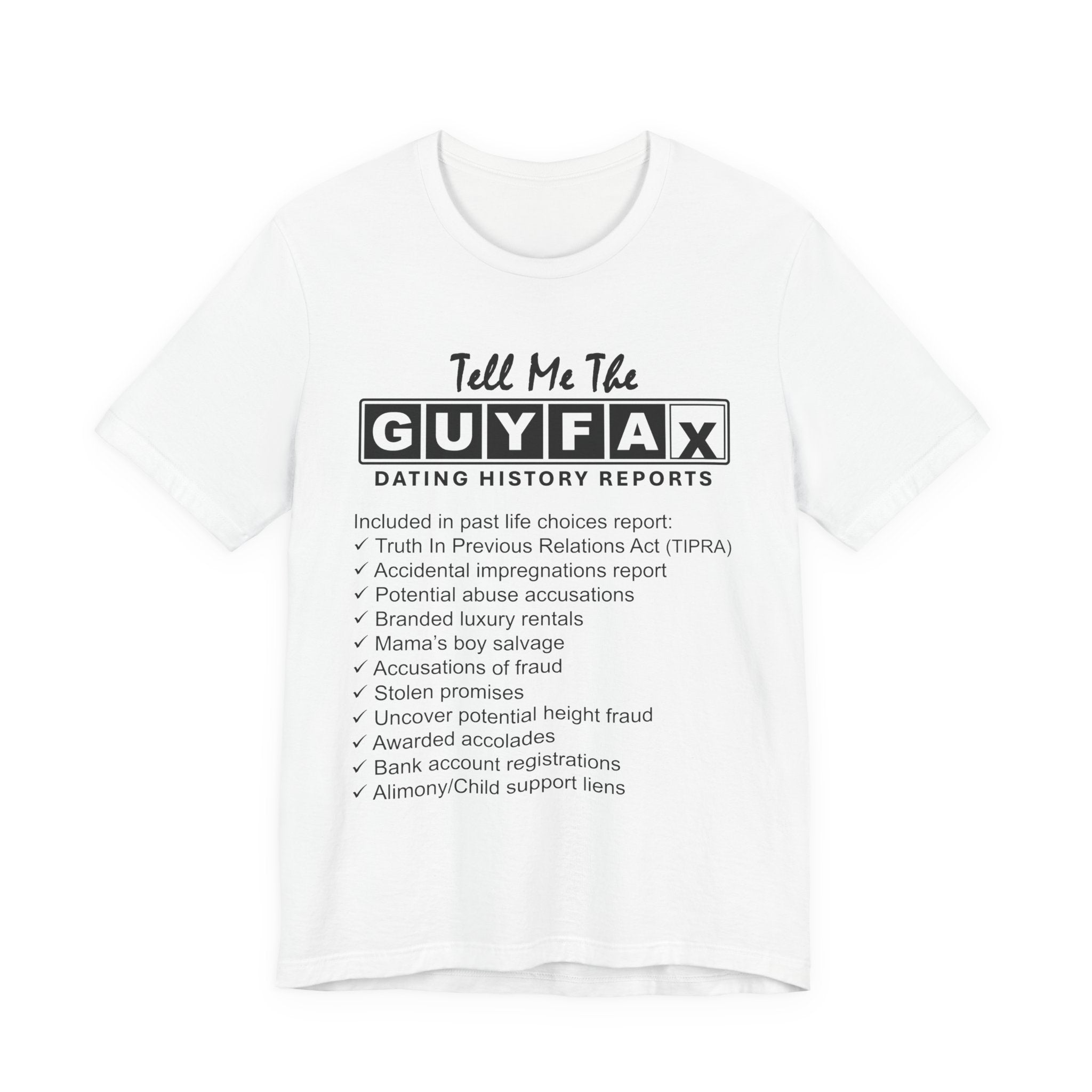 Tell Me The GUYFAX
